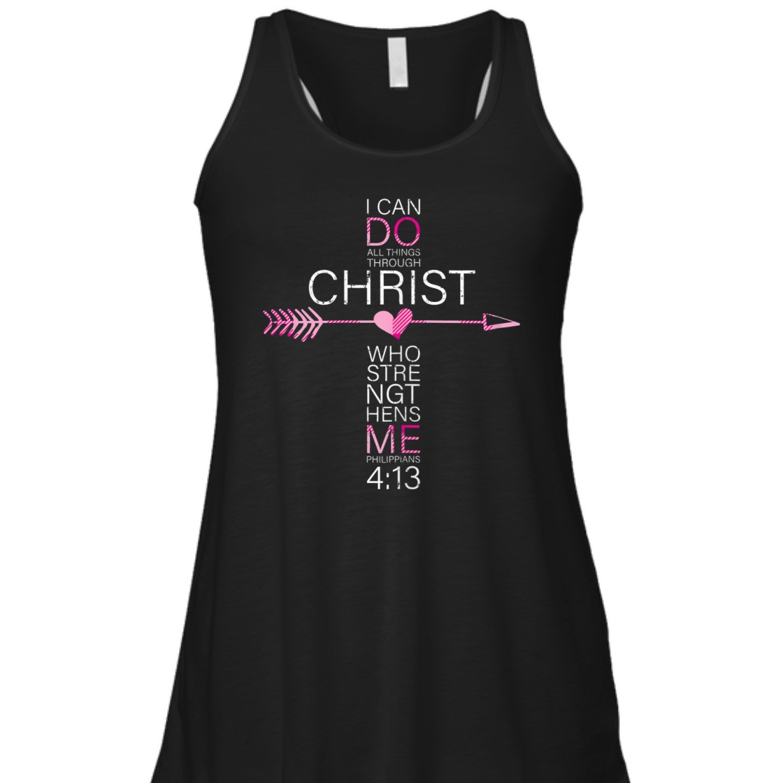 I Can Do All Things Through Christ Bible Verse T-Shirt Philippians 4:13 I Can Do All Things Through Christ Bible Verse T-Shirt Philippians 4:13