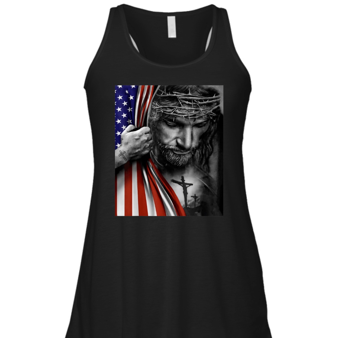 4th Of July Independence Day Gift American Flag And Jesus Amazing Gift For Jesus Lovers T-Shirt 4th Of July Independence Day Gift American Flag And Jesus Amazing Gift For Jesus Lovers T-Shirt