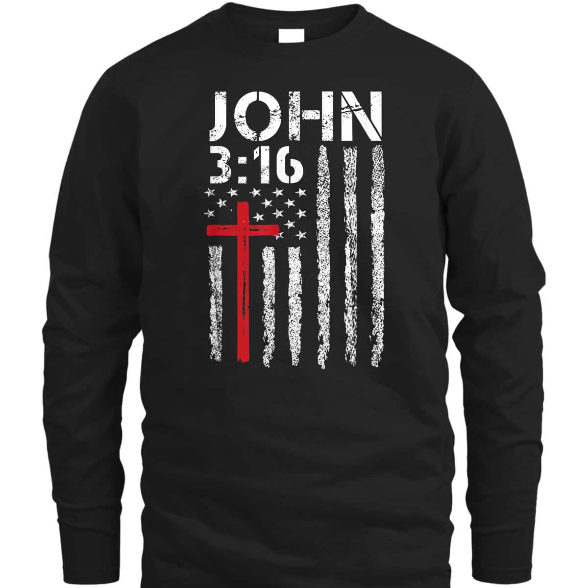 Faith Over Fears Cool Christian Cross American USA Flag Bible Verse 3:16 4th Of July T-Shirt Faith Over Fears Cool Christian Cross American USA Flag Bible Verse 3:16 4th Of July T-Shirt