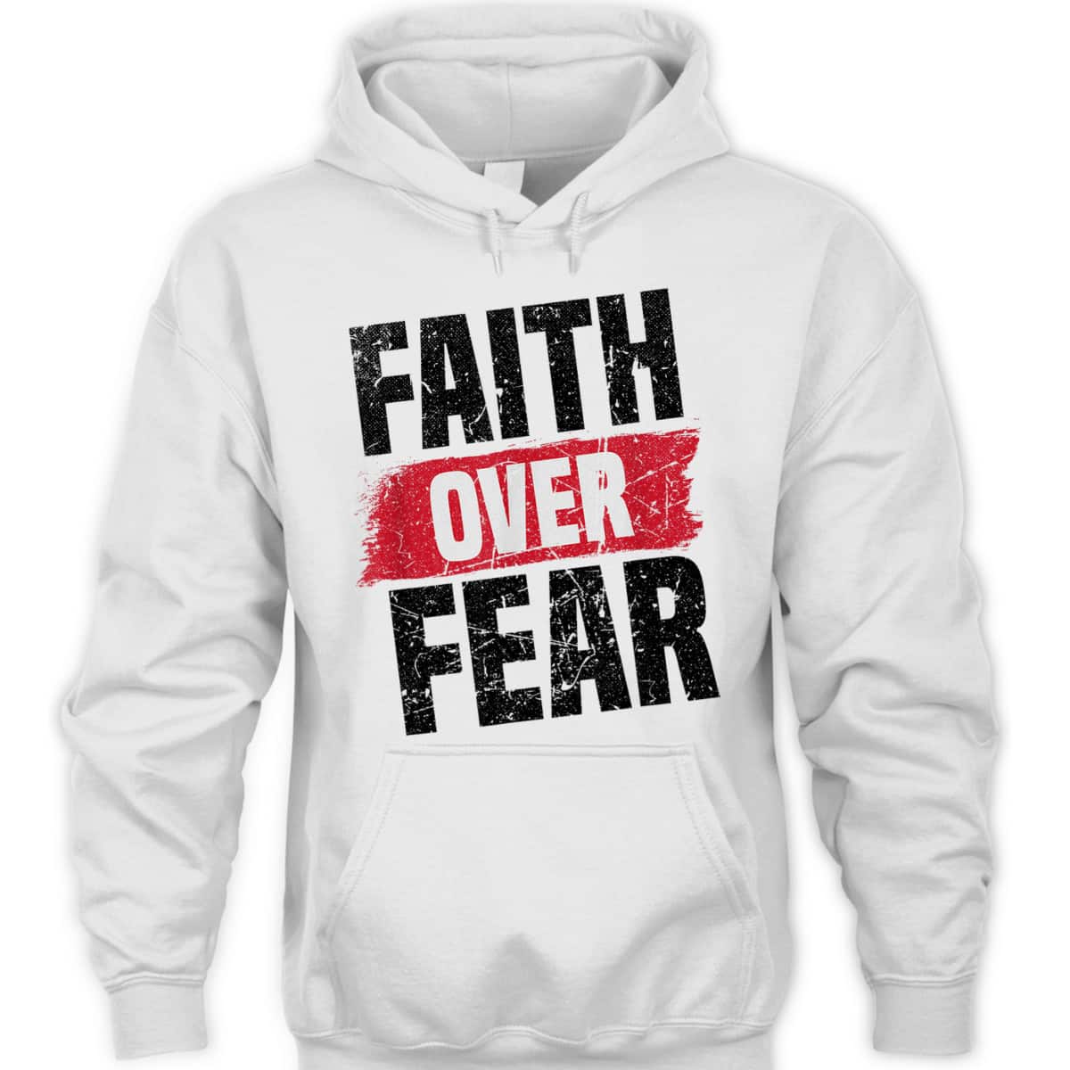 Faith Over Fear Religious Christian Vintage T-Shirt Faith Over Fear Religious Christian Vintage T-Shirt