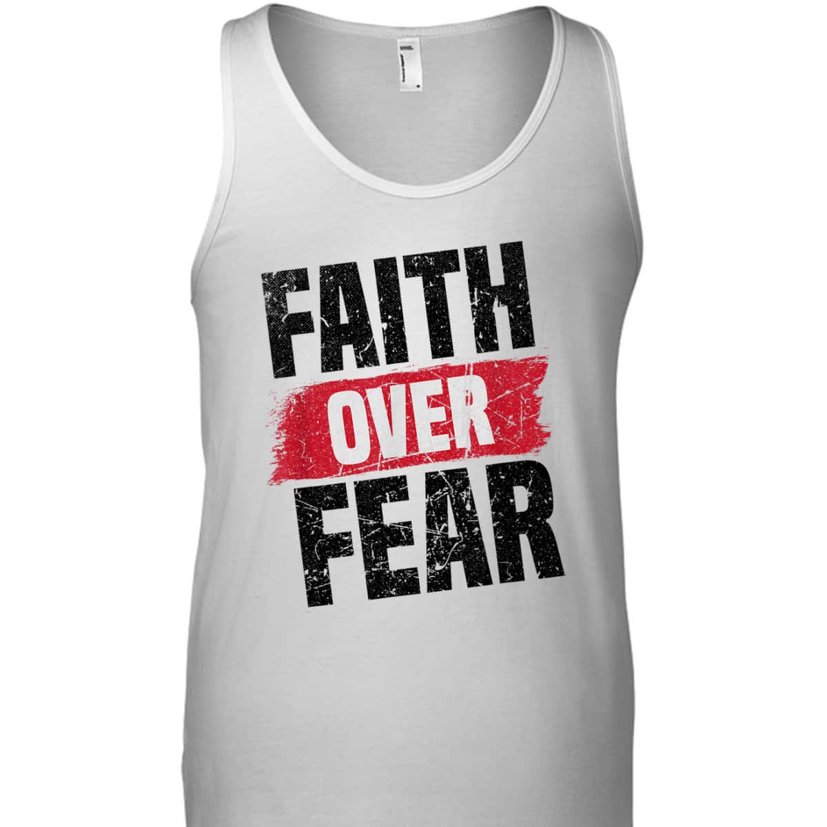 Faith Over Fear Religious Christian Vintage T-Shirt Faith Over Fear Religious Christian Vintage T-Shirt