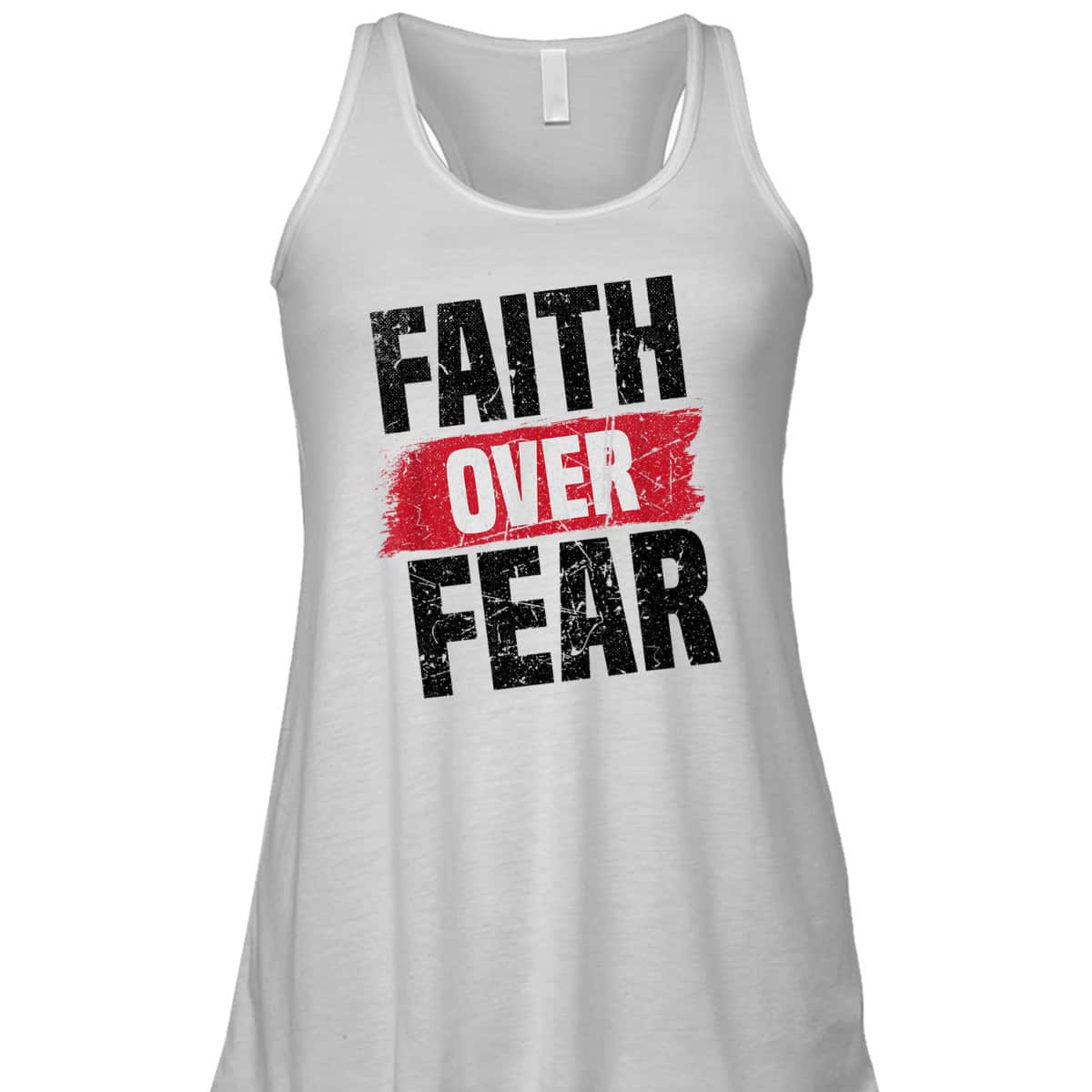 Faith Over Fear Religious Christian Vintage T-Shirt Faith Over Fear Religious Christian Vintage T-Shirt