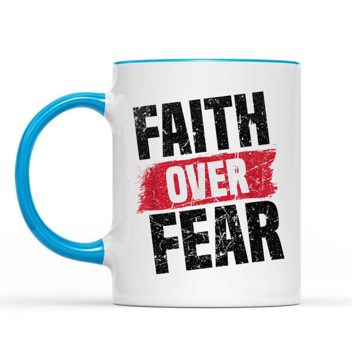 Faith Over Fear Religious Christian Vintage T-Shirt Faith Over Fear Religious Christian Vintage T-Shirt