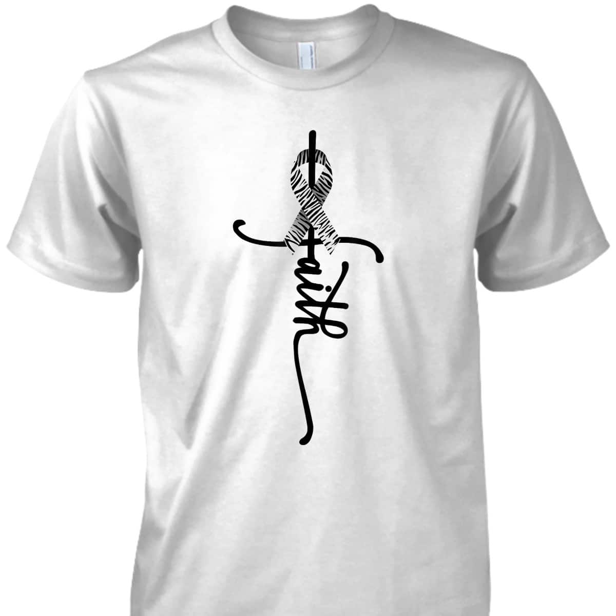 Carcinoid Cancer Faith Carcinoid Cancer Awareness Support T-Shirt