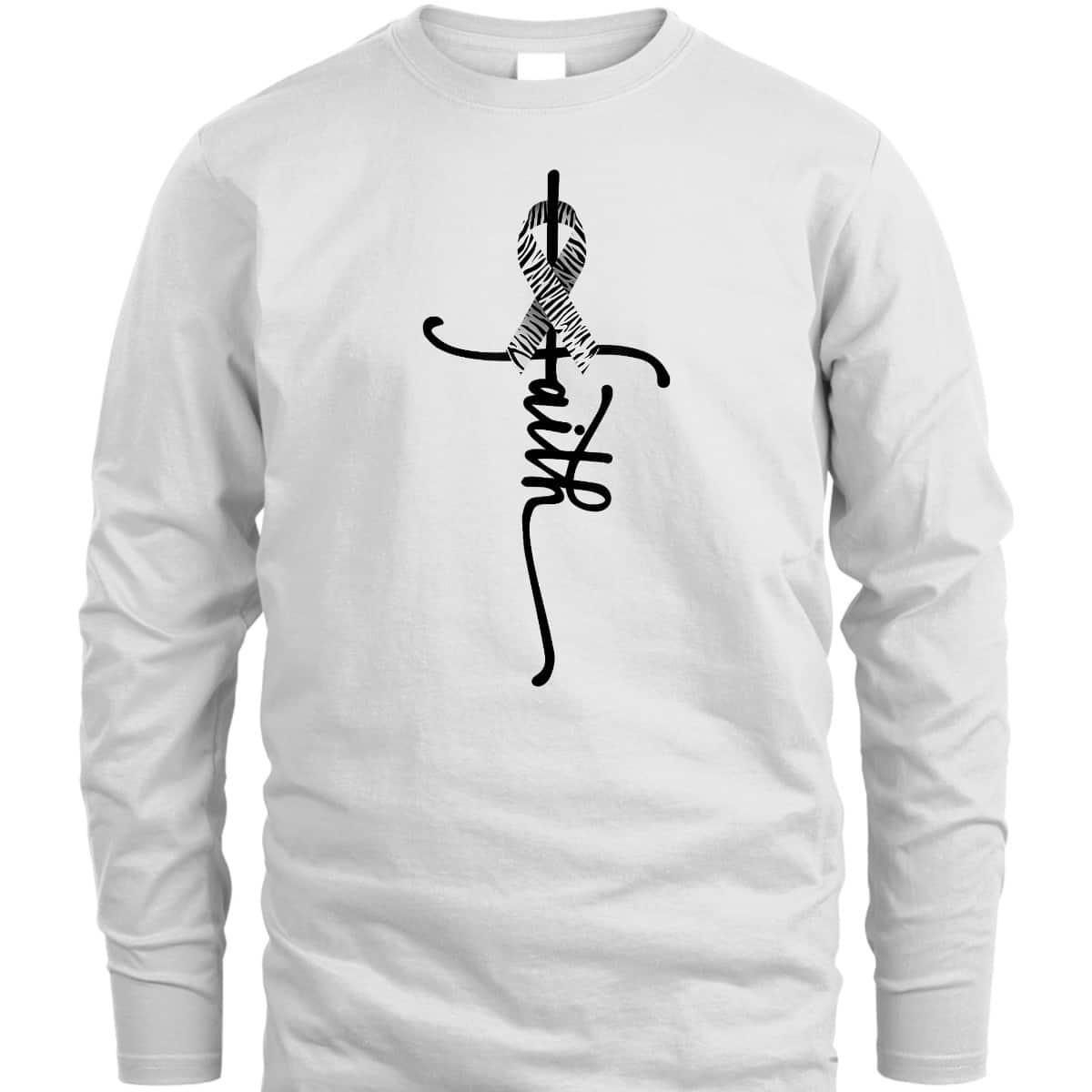 Carcinoid Cancer Faith Carcinoid Cancer Awareness Support T-Shirt