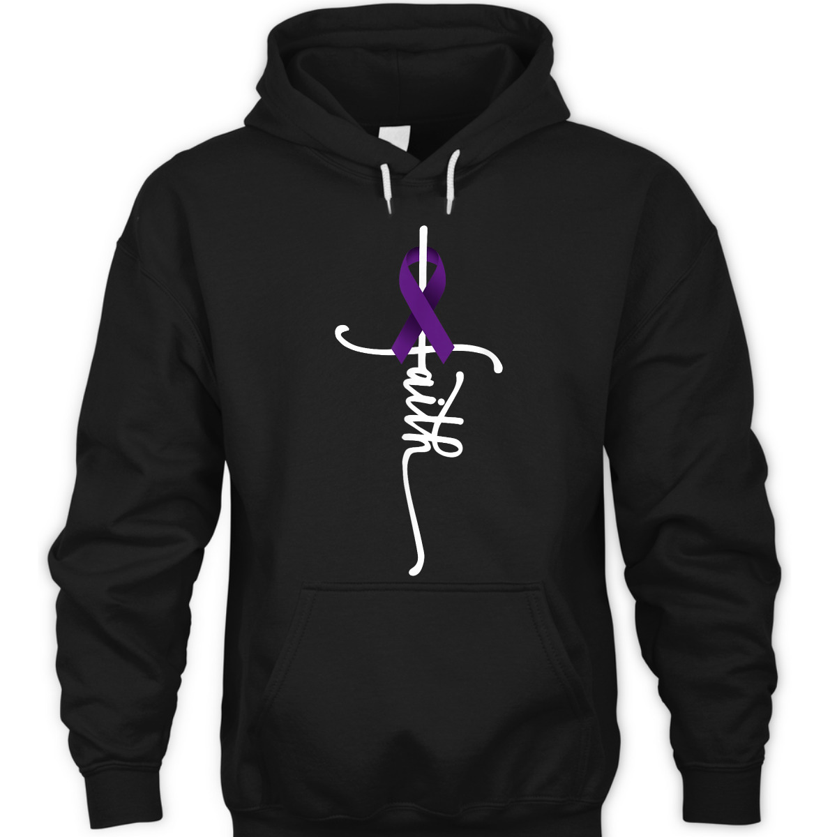 Pancreatic Cancer Faith Pancreatic Cancer Awareness Support T-Shirt
