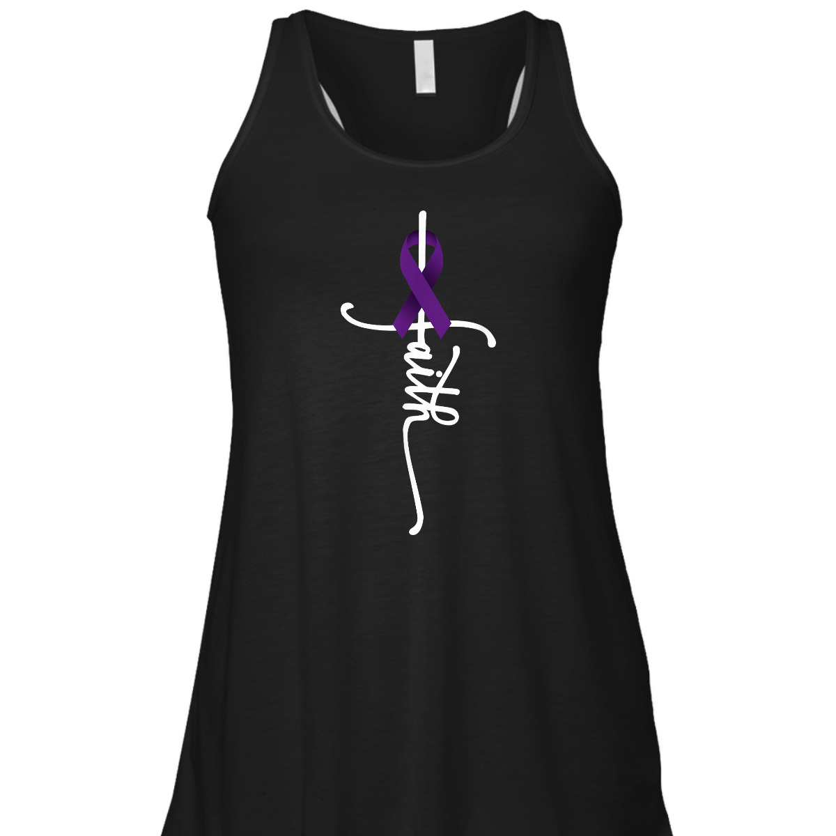 Pancreatic Cancer Faith Pancreatic Cancer Awareness Support T-Shirt