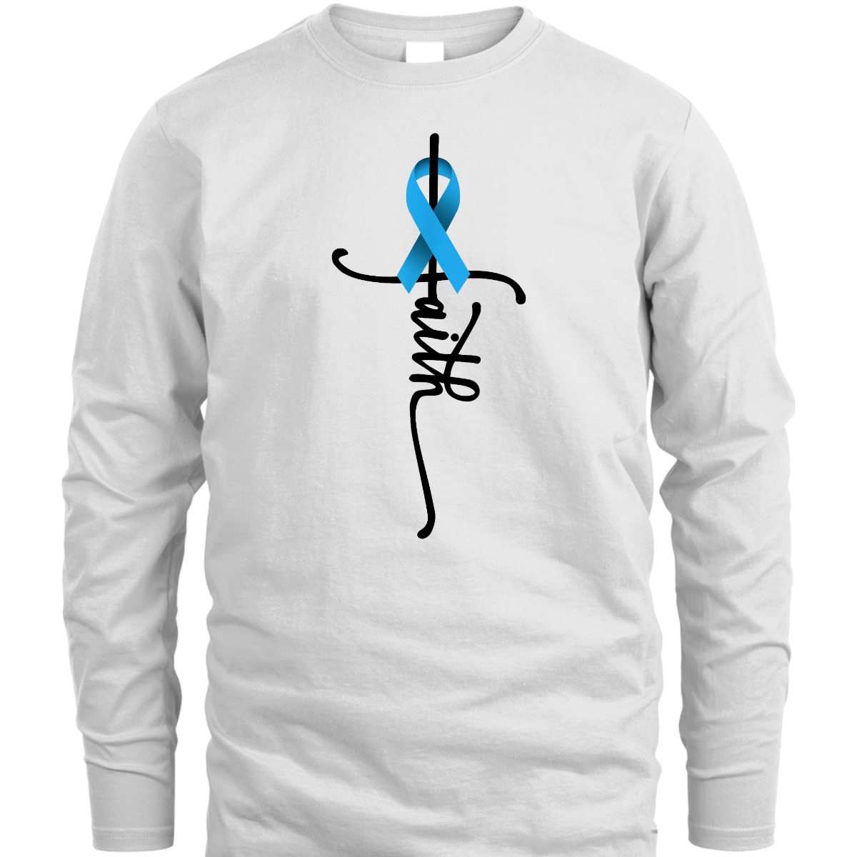 Prostate Cancer Christian Faith Prostate Cancer Awareness Support T-Shirt