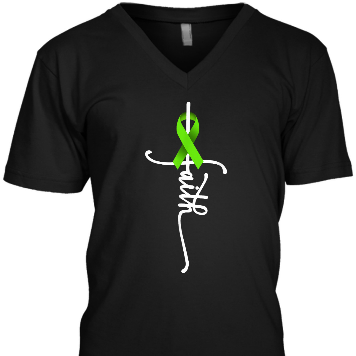 Non-Hodgkin Lymphoma Cancer Christian Faith Cancer Awareness Support T-Shirt