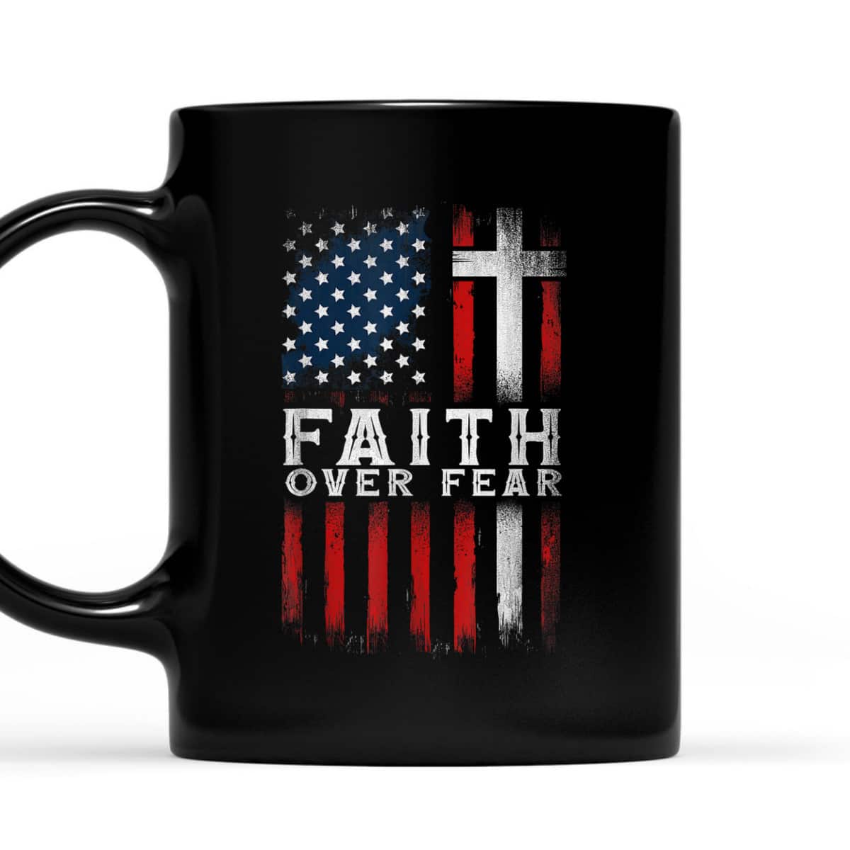 Christian US USA Flag American Christ Faith Over Fear Cross 4th Of July Independent Day T-Shirt Christian US USA Flag American Christ Faith Over Fear Cross 4th Of July Independent Day T-Shirt