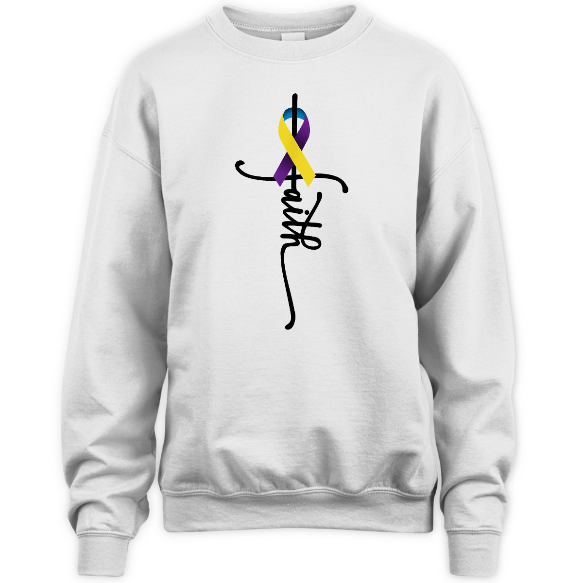 Bladder Cancer Faith Bladder Cancer Awareness Support T-Shirt