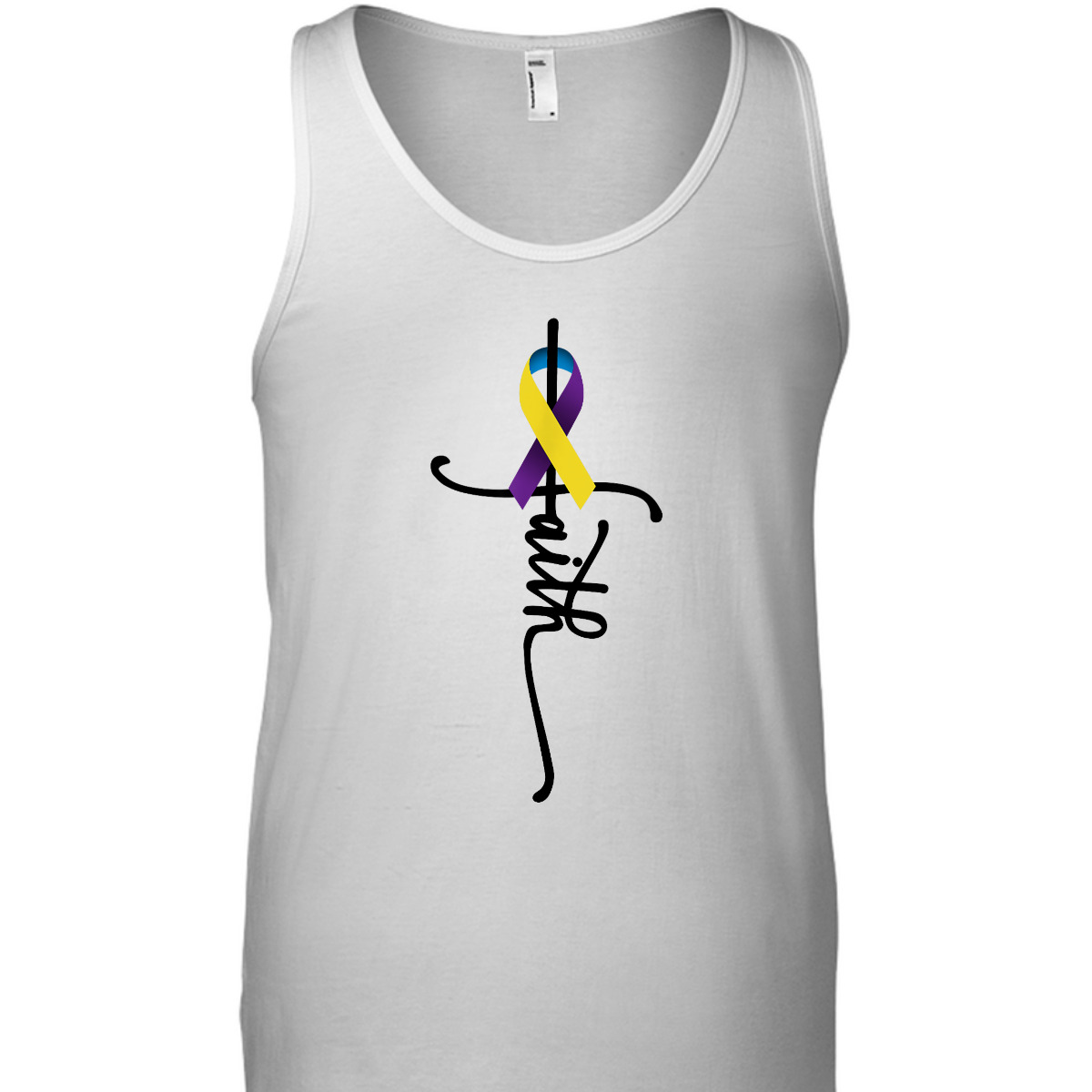 Bladder Cancer Faith Bladder Cancer Awareness Support T-Shirt