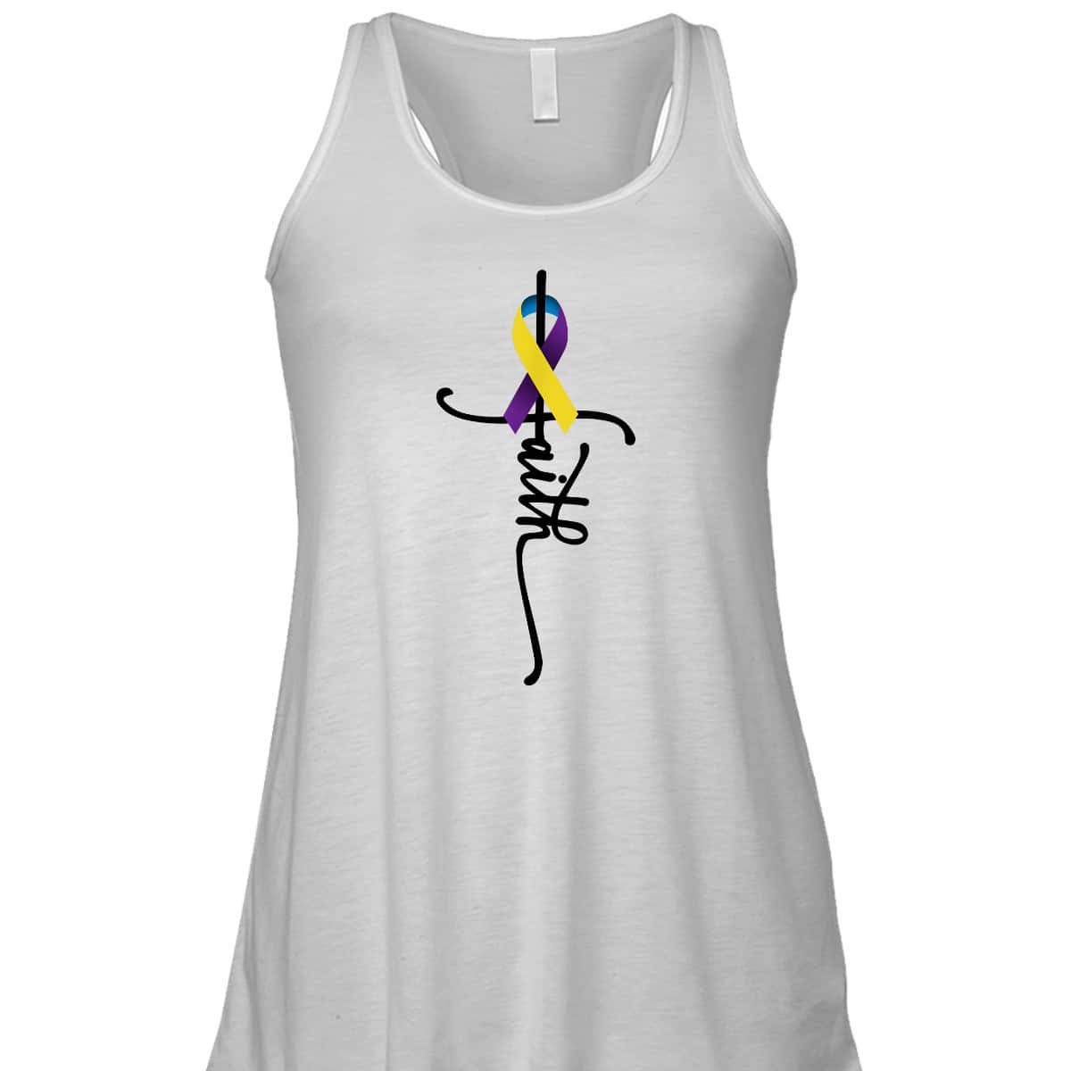 Bladder Cancer Faith Bladder Cancer Awareness Support T-Shirt