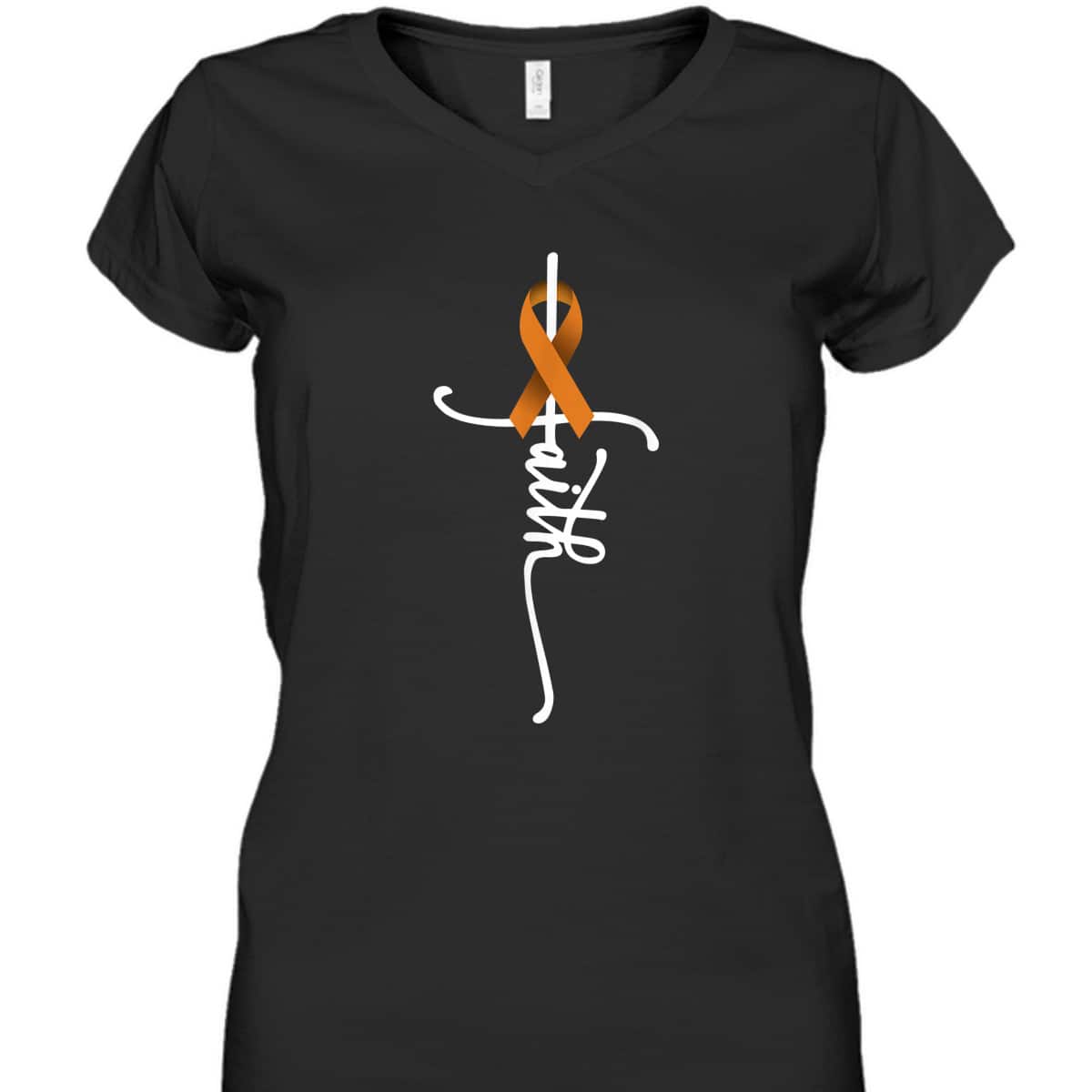 Appendix Cancer Christian Faith Appendix Cancer Awareness Support T-Shirt