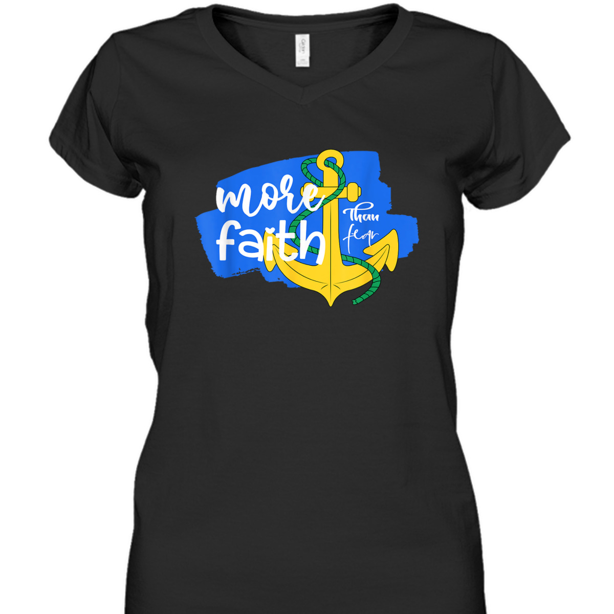 More Faith Than Fear Christian Faith Over Fear T-Shirt