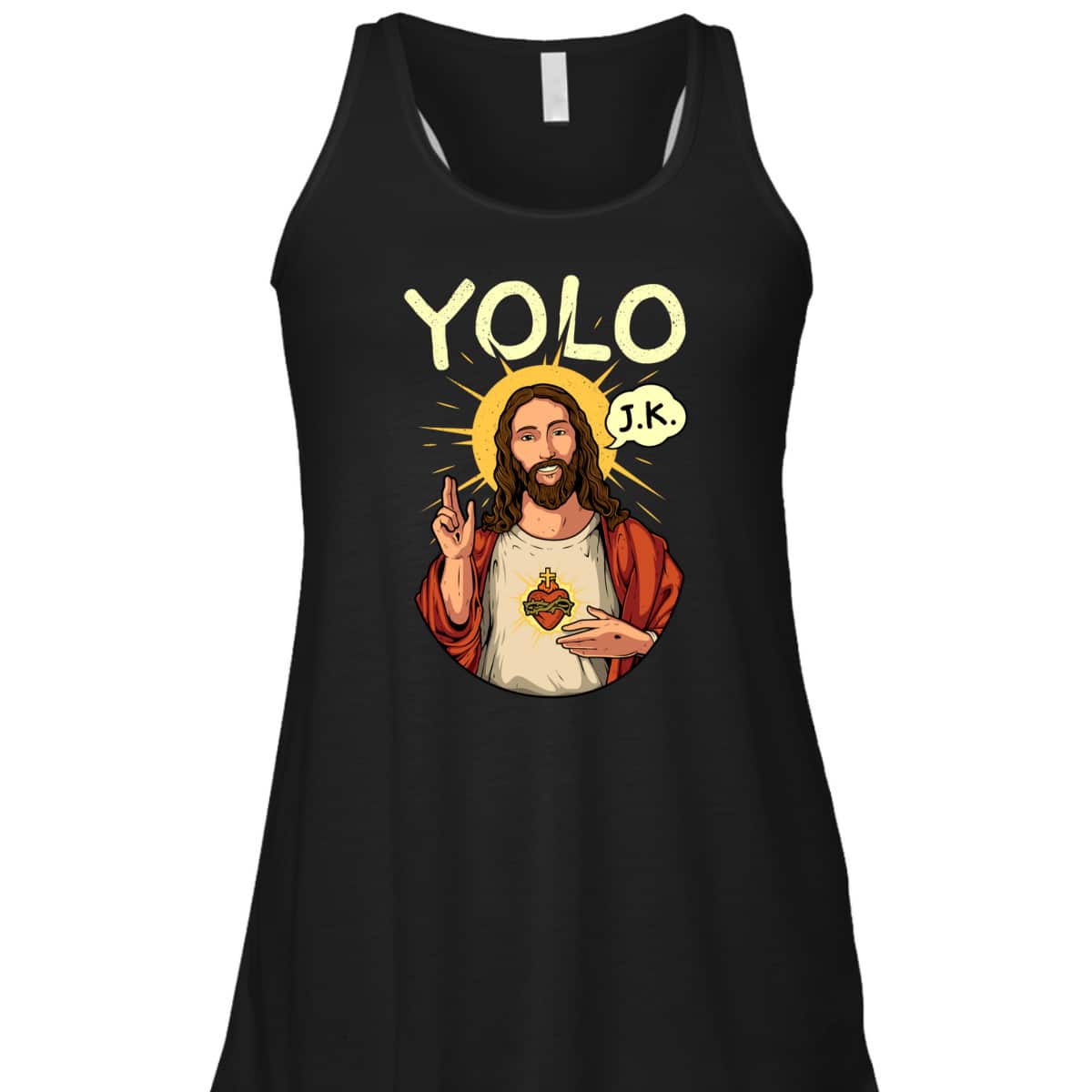 Jesus Christ YOLO JK Funny Christian Easter Day T-Shirt Jesus Christ YOLO JK Funny Christian Easter Day T-Shirt