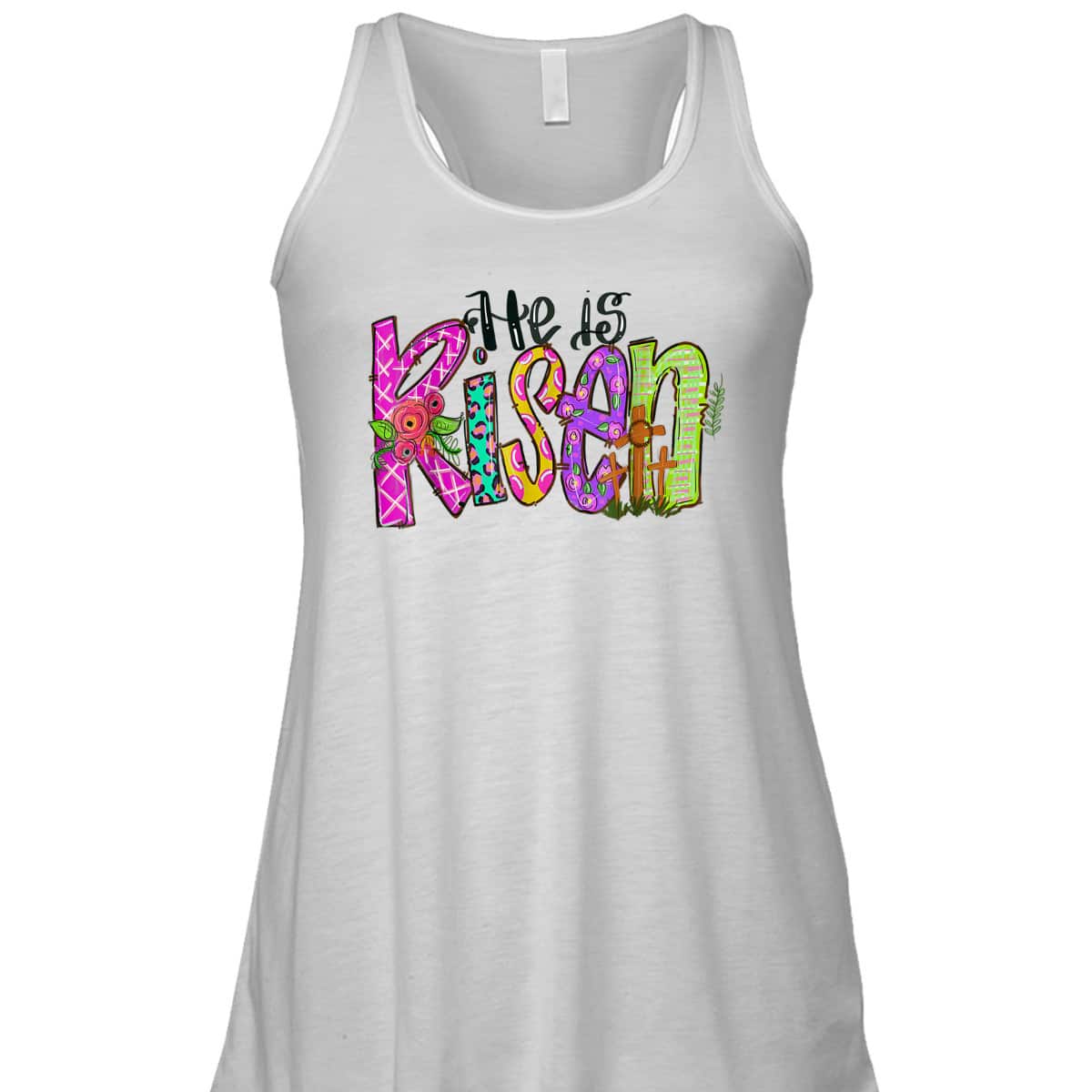 He Is Risen Christian Cross Happy Easter Day T-Shirt He Is Risen Christian Cross Happy Easter Day T-Shirt