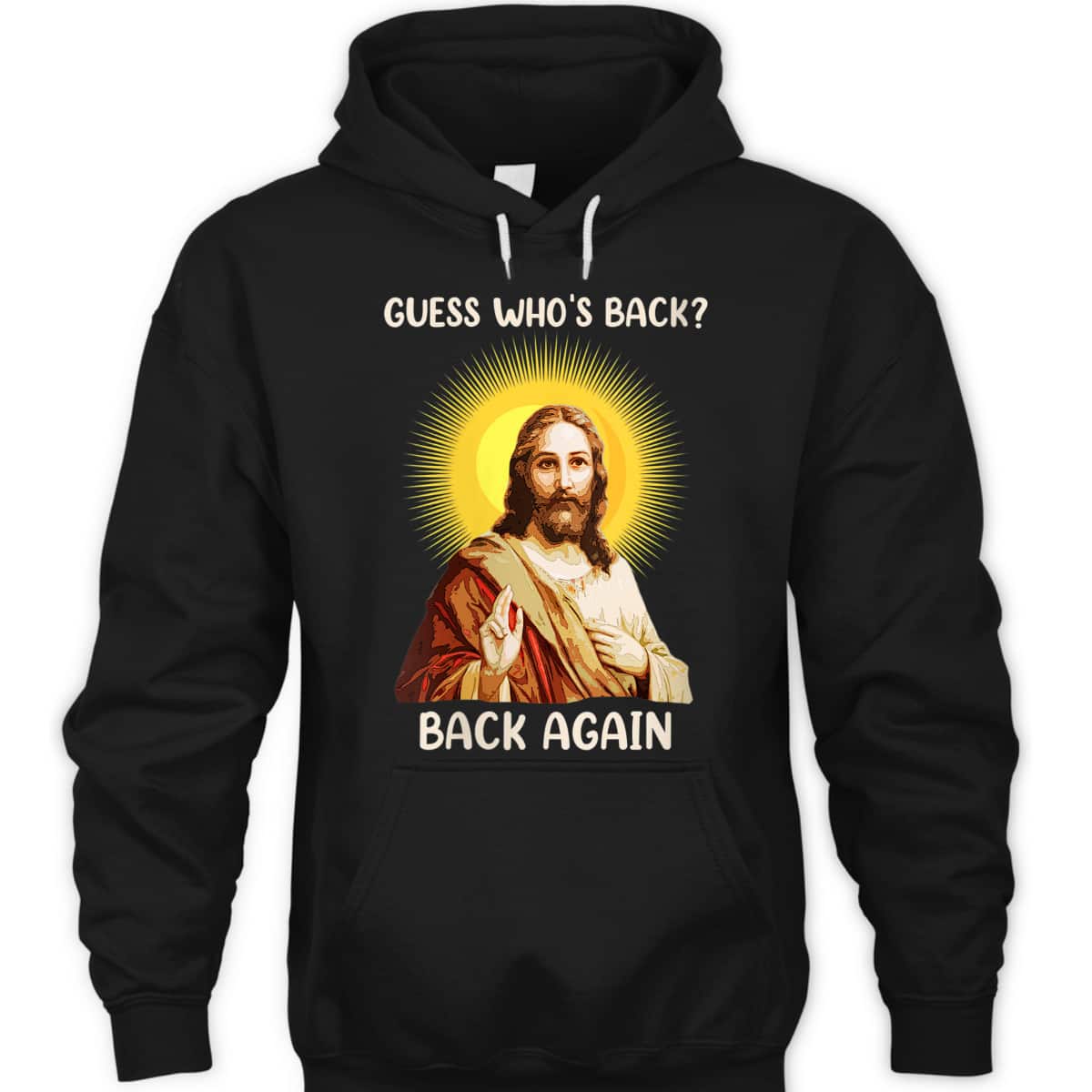 Funny Christian Guess Who's Back Happy Easter Day T-Shirt Funny Christian Guess Who's Back Happy Easter Day T-Shirt