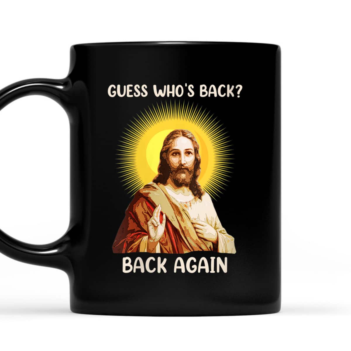 Funny Christian Guess Who's Back Happy Easter Day T-Shirt Funny Christian Guess Who's Back Happy Easter Day T-Shirt