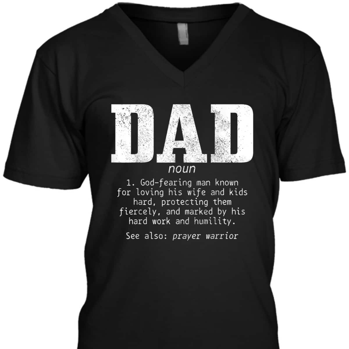 Christian Dad Religious Faith Father's Day T-Shirt Christian Dad Religious Faith Father's Day T-Shirt