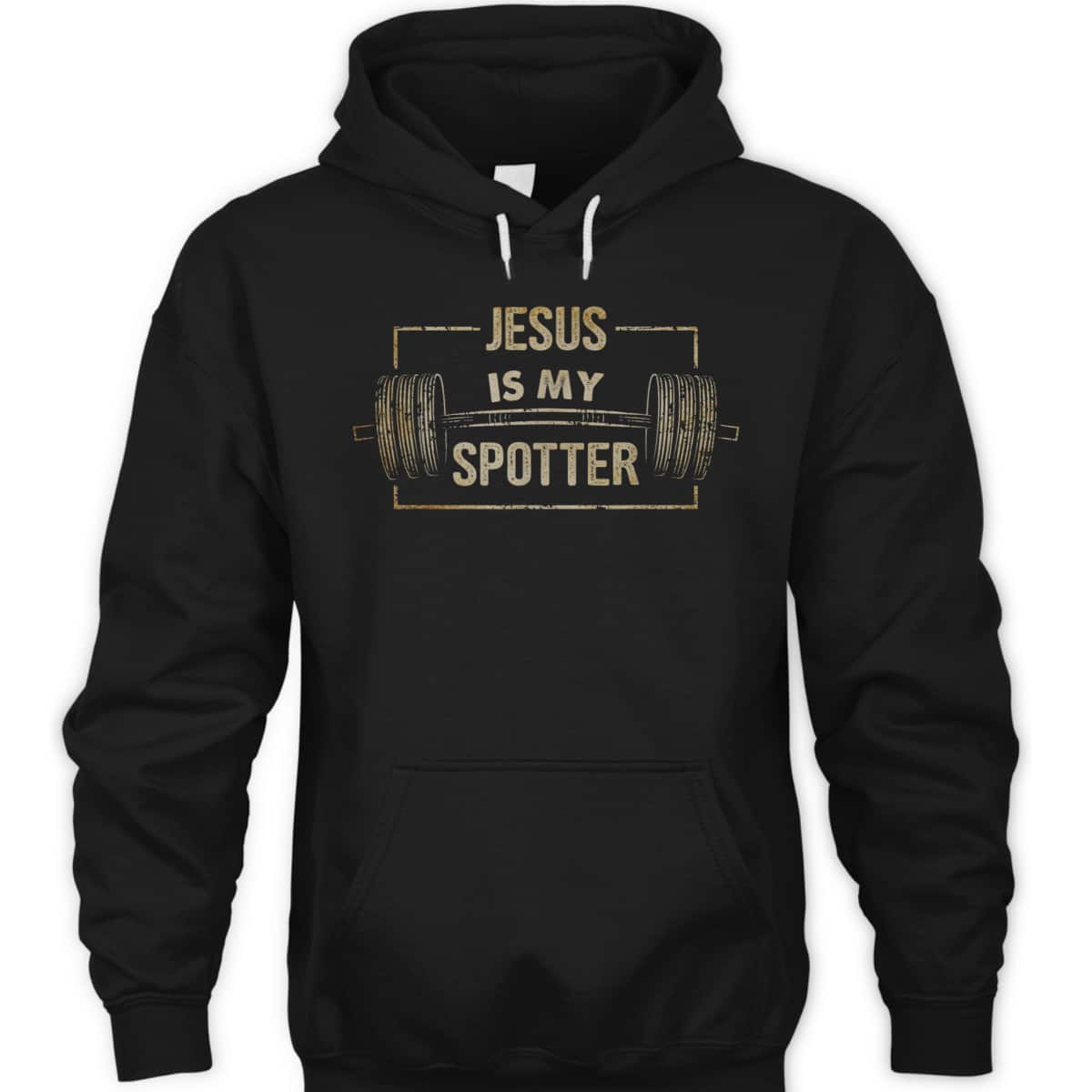 Funny Christian Gymer Jesus Is My Spotter T-Shirt Funny Christian Gymer Jesus Is My Spotter T-Shirt