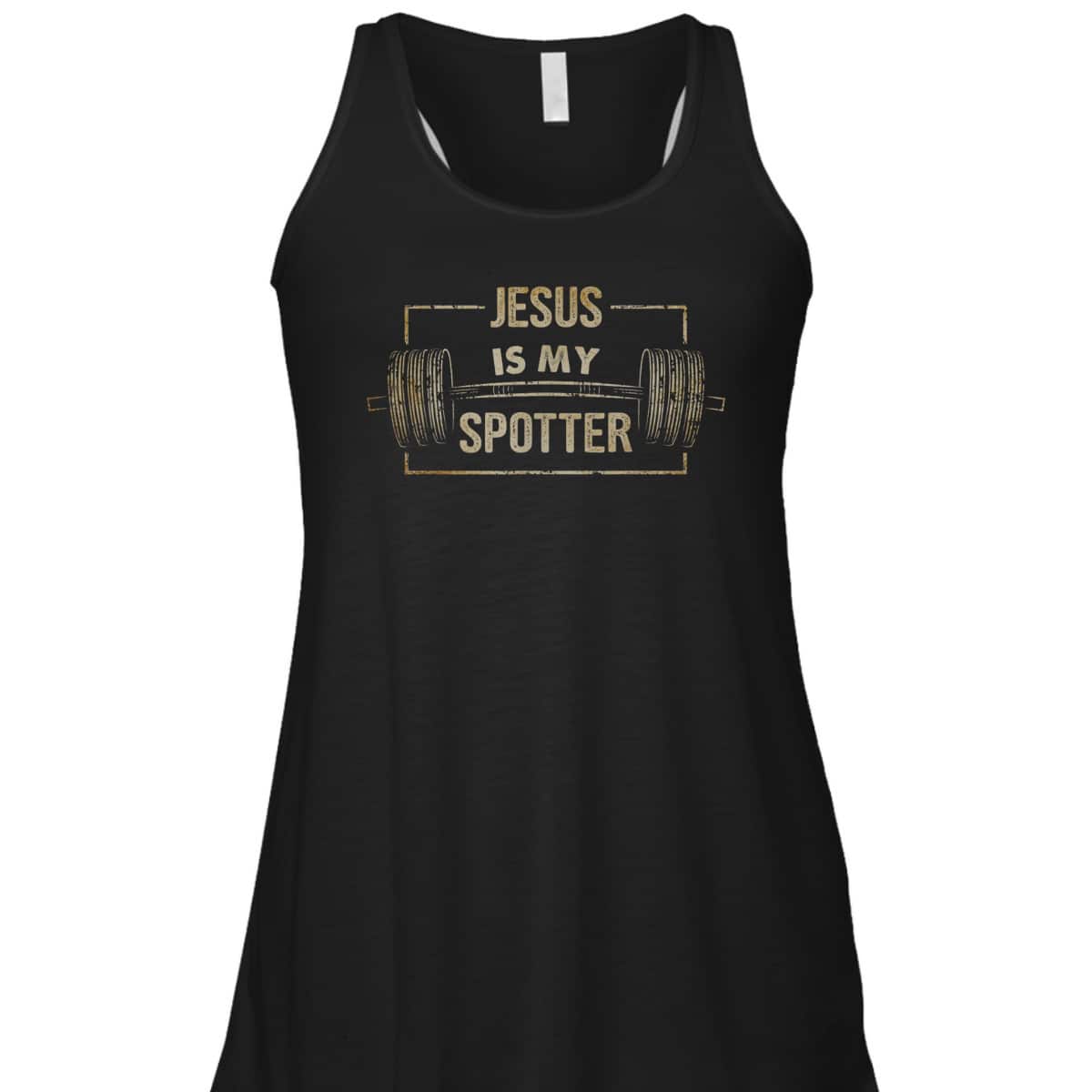 Funny Christian Gymer Jesus Is My Spotter T-Shirt Funny Christian Gymer Jesus Is My Spotter T-Shirt