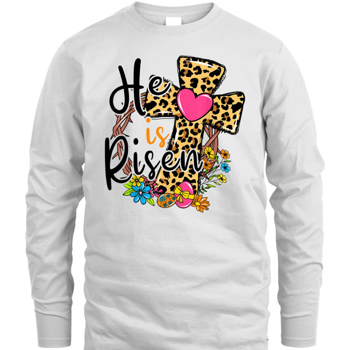 Easter Day T-Shirt He Is Risen Jesus Resurrection Christian Gift Easter Day T-Shirt He Is Risen Jesus Resurrection Christian Gift