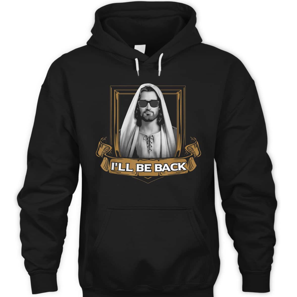 Jesus I'll Be Back Easter Day The Terminator Funny Christian T-Shirt Jesus I'll Be Back Easter Day The Terminator Funny Christian T-Shirt