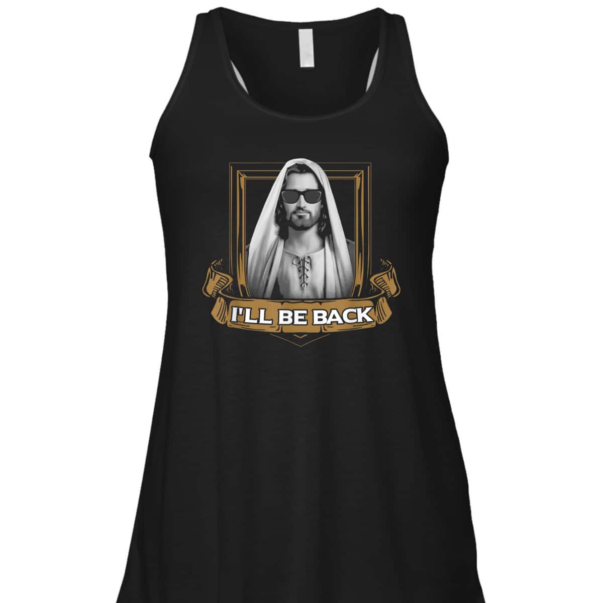 Jesus I'll Be Back Easter Day The Terminator Funny Christian T-Shirt Jesus I'll Be Back Easter Day The Terminator Funny Christian T-Shirt