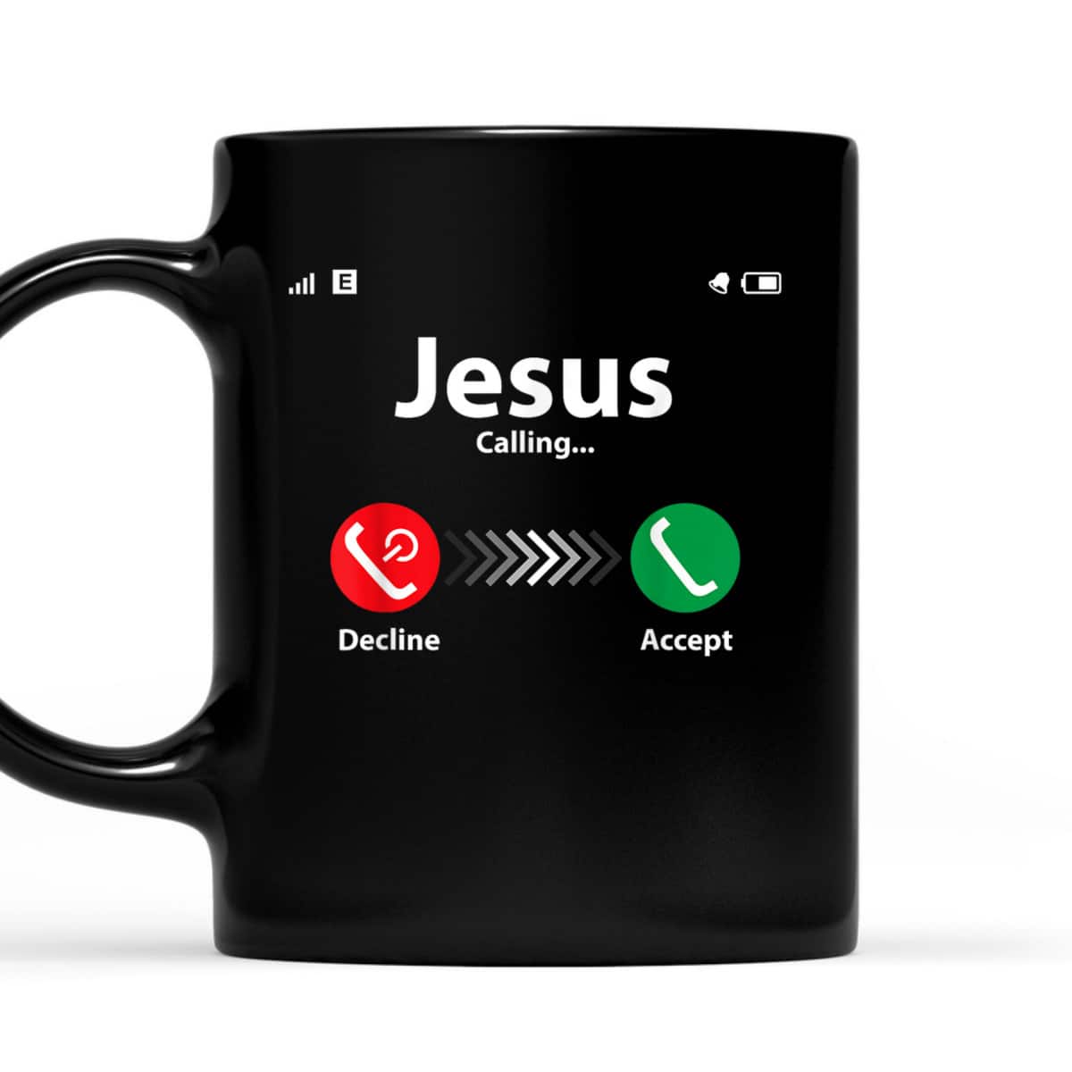Funny Catholic Jesus Is Calling T-Shirt Cool Christian Gift