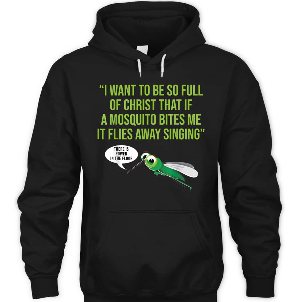Christian Mosquito Funny Christian Jokes Religious T-Shirt
