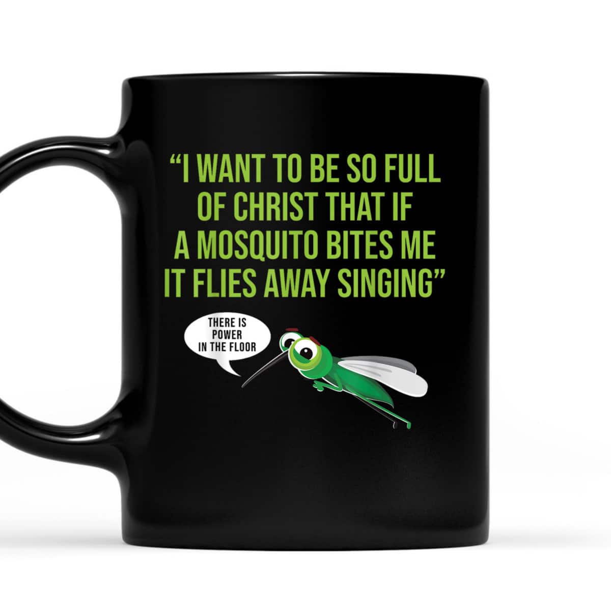 Christian Mosquito Funny Christian Jokes Religious T-Shirt