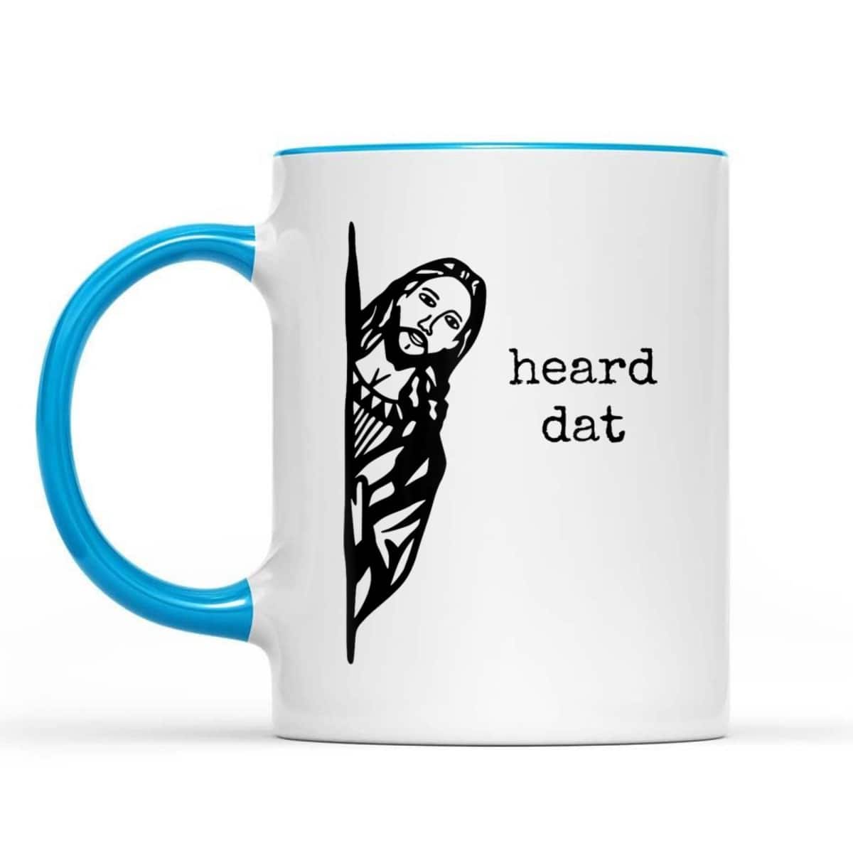 Funny Christian Gifts Heard Dat Jesus Christ Christianity T-Shirt