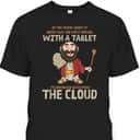 Moses Downloaded From The Cloud Funny Religious Christian T-Shirt