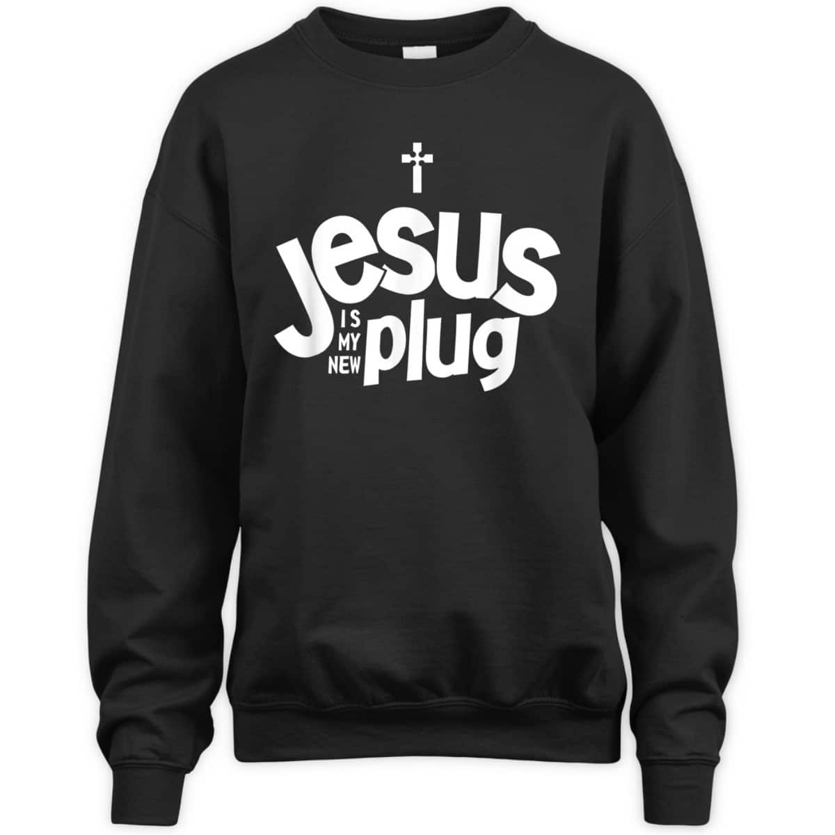 Jesus Is My New Plug Funny Christian T-Shirt