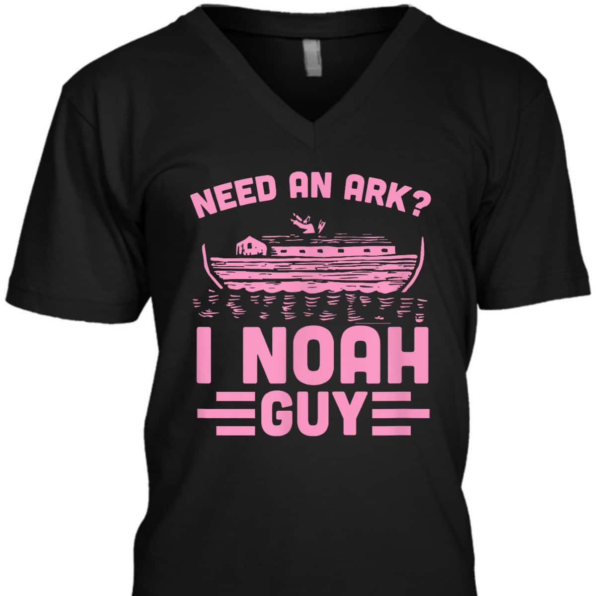 Need An Ark I Noah Guy Funny Christian Church Ark Boat T-Shirt
