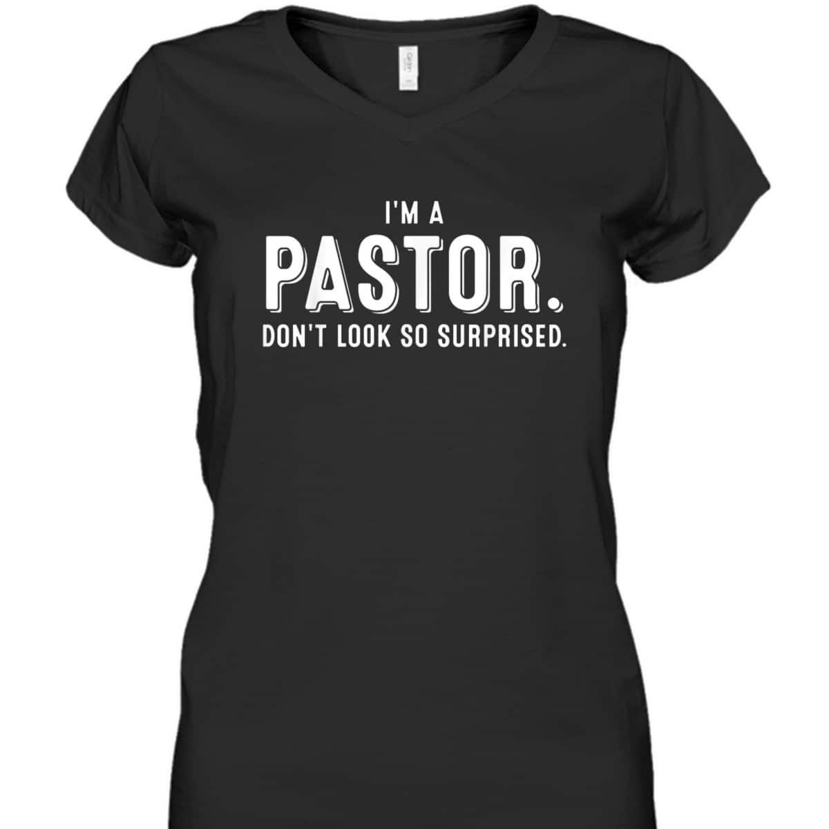 I'm A Pastor T-Shirt Funny Cute Christian Clergy Gift