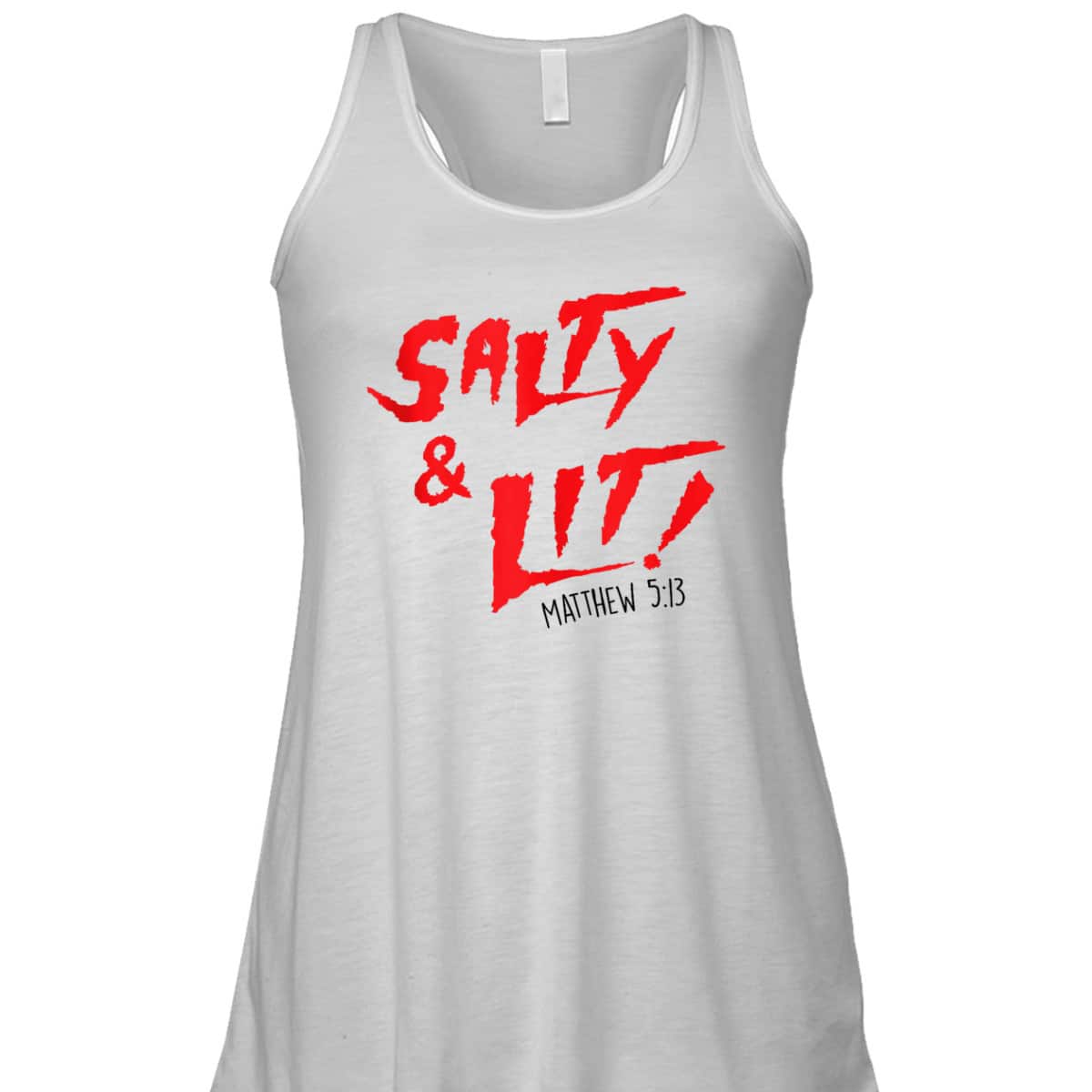 Salty And Lit Funny Christian Bible Verse Religious Faith T-Shirt Salty And Lit Funny Christian Bible Verse Religious Faith T-Shirt