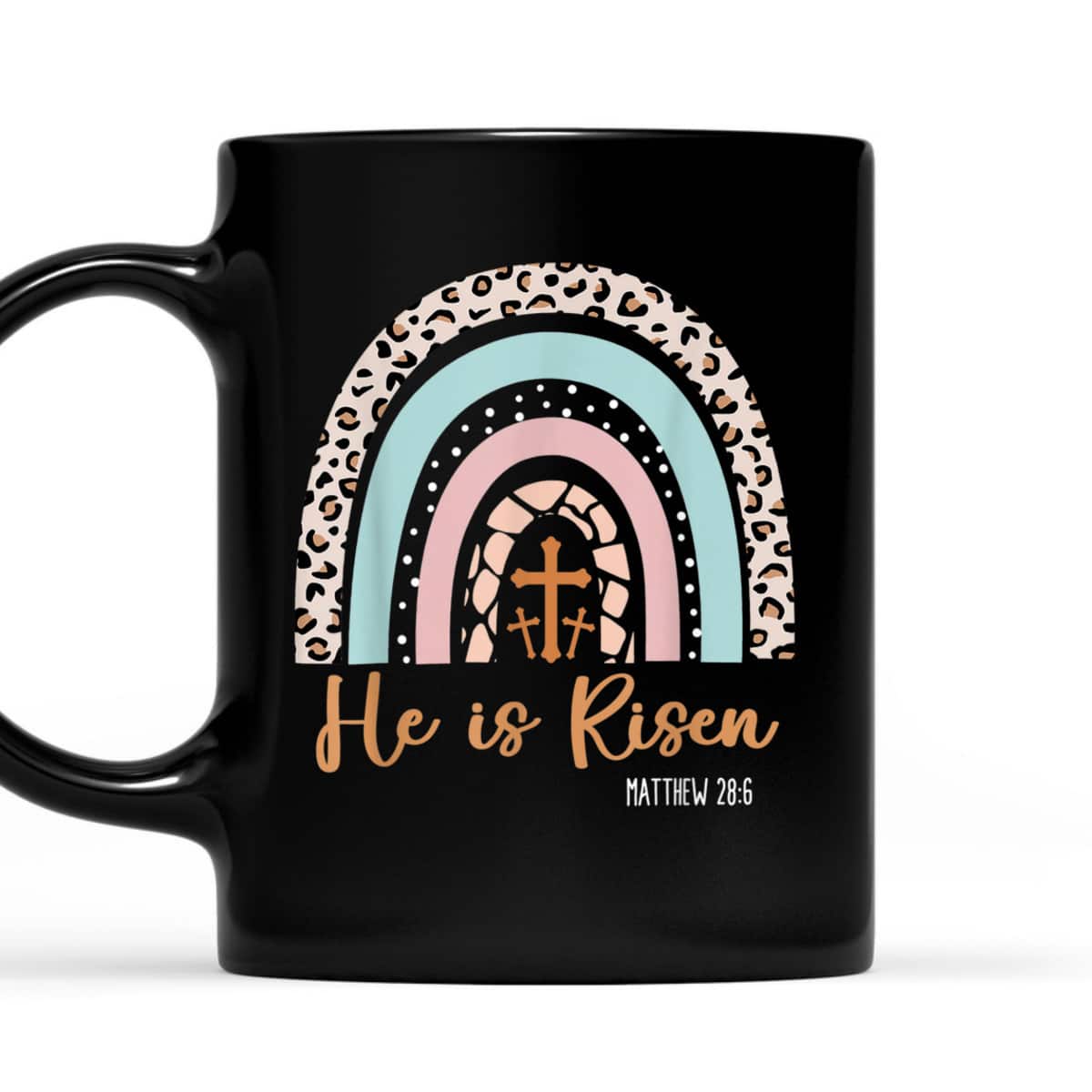 He Is Risen Rainbow Happy Easter Day T-Shirt Christian Gift He Is Risen Rainbow Happy Easter Day T-Shirt Christian Gift