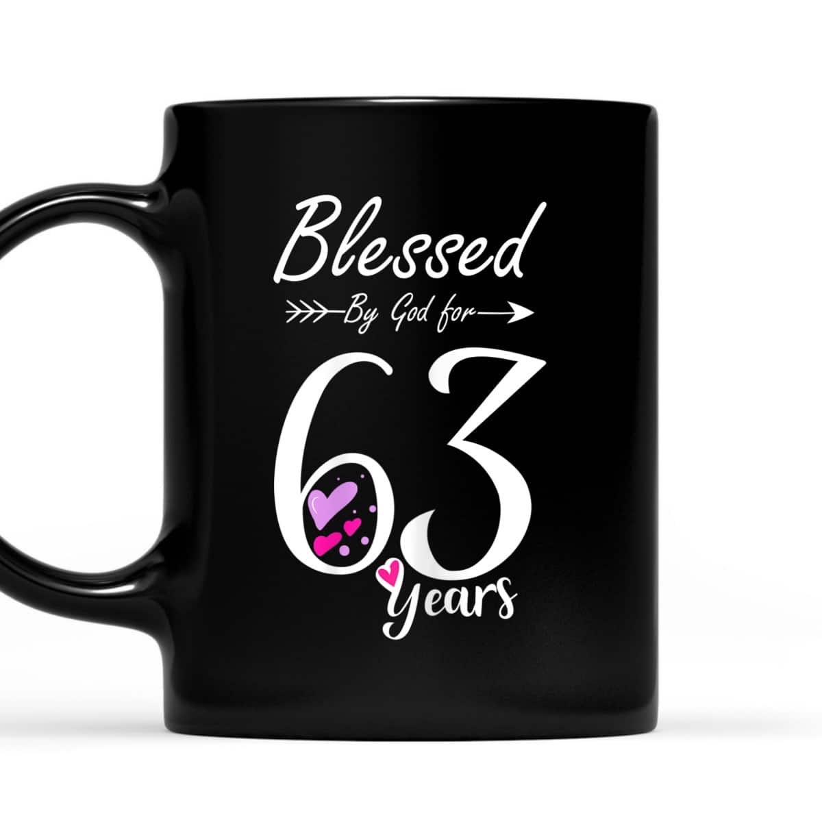 63rd Birthday T-Shirt Blessed By God For 63 Years 63rd Birthday T-Shirt Blessed By God For 63 Years