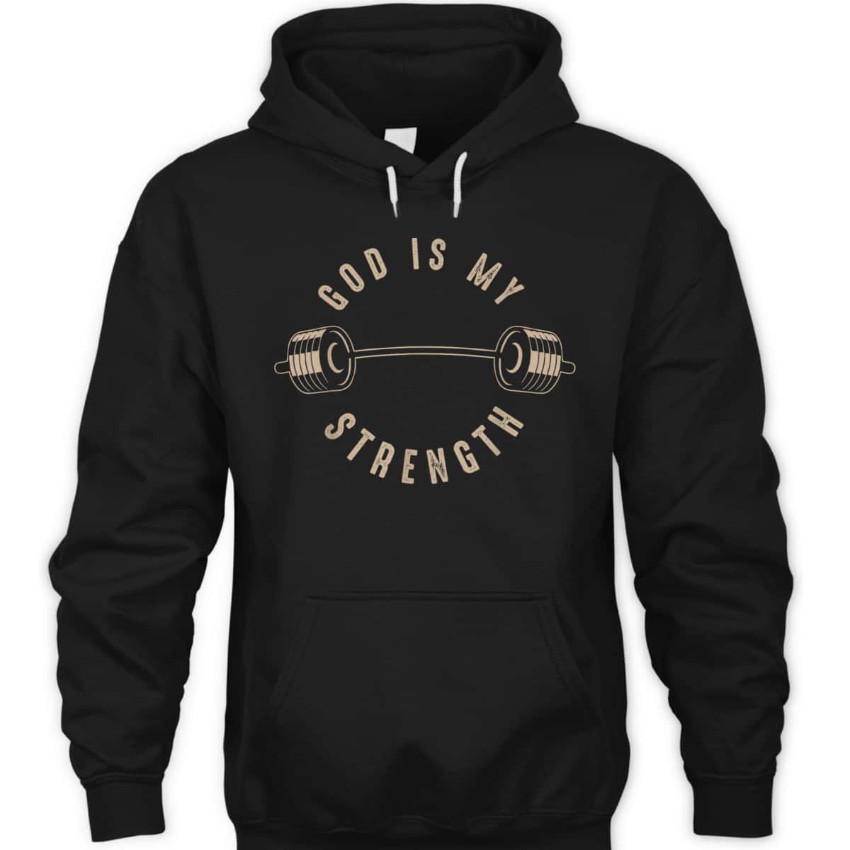 God Is My Strength Christian God Is Rock Gym T-Shirt God Is My Strength Christian God Is Rock Gym T-Shirt