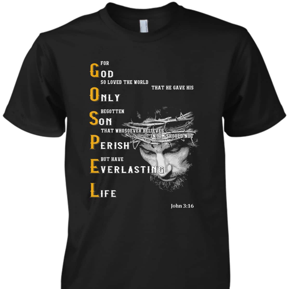 For God So Loved The World Love Jesus Christian T-Shirt For God So Loved The World Love Jesus Christian T-Shirt