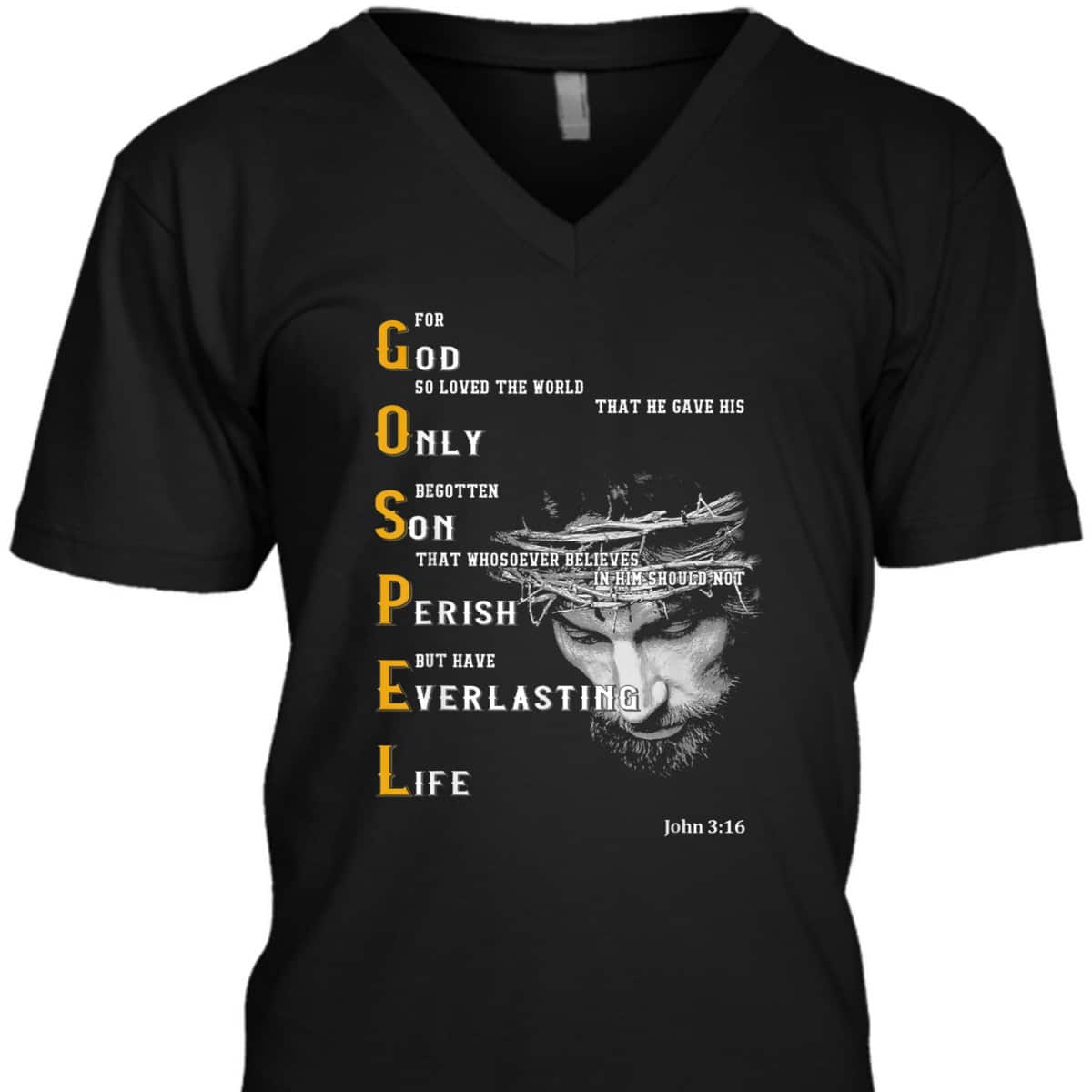 For God So Loved The World Love Jesus Christian T-Shirt For God So Loved The World Love Jesus Christian T-Shirt