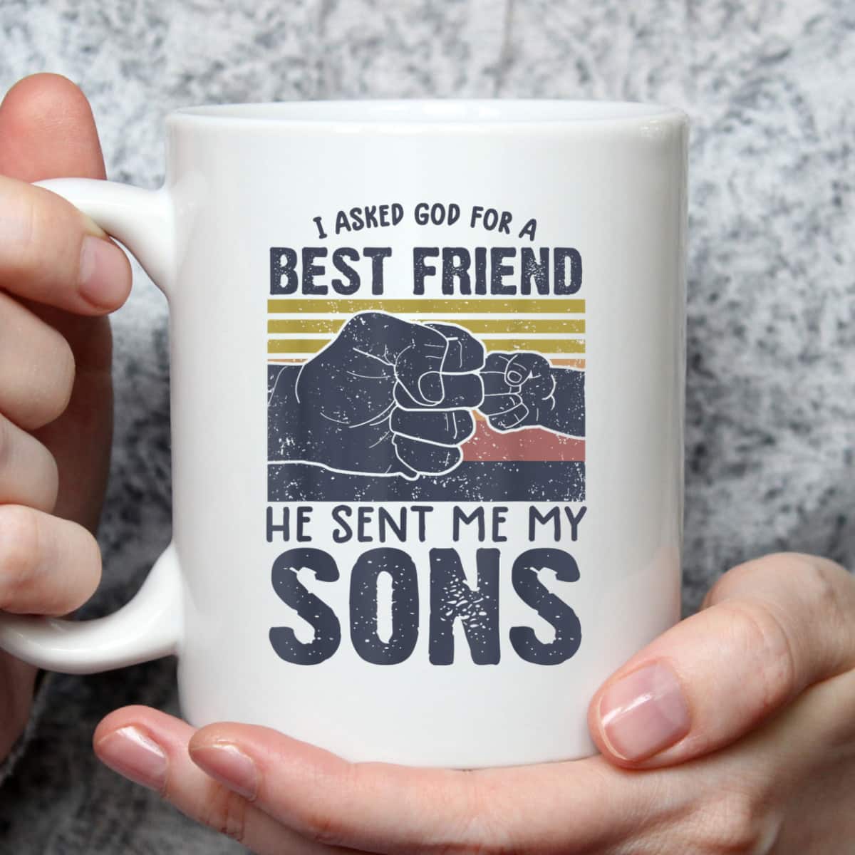 I Asked God For A Best Friend He Sent Me My Son Father's Day T-Shirt I Asked God For A Best Friend He Sent Me My Son Father's Day T-Shirt