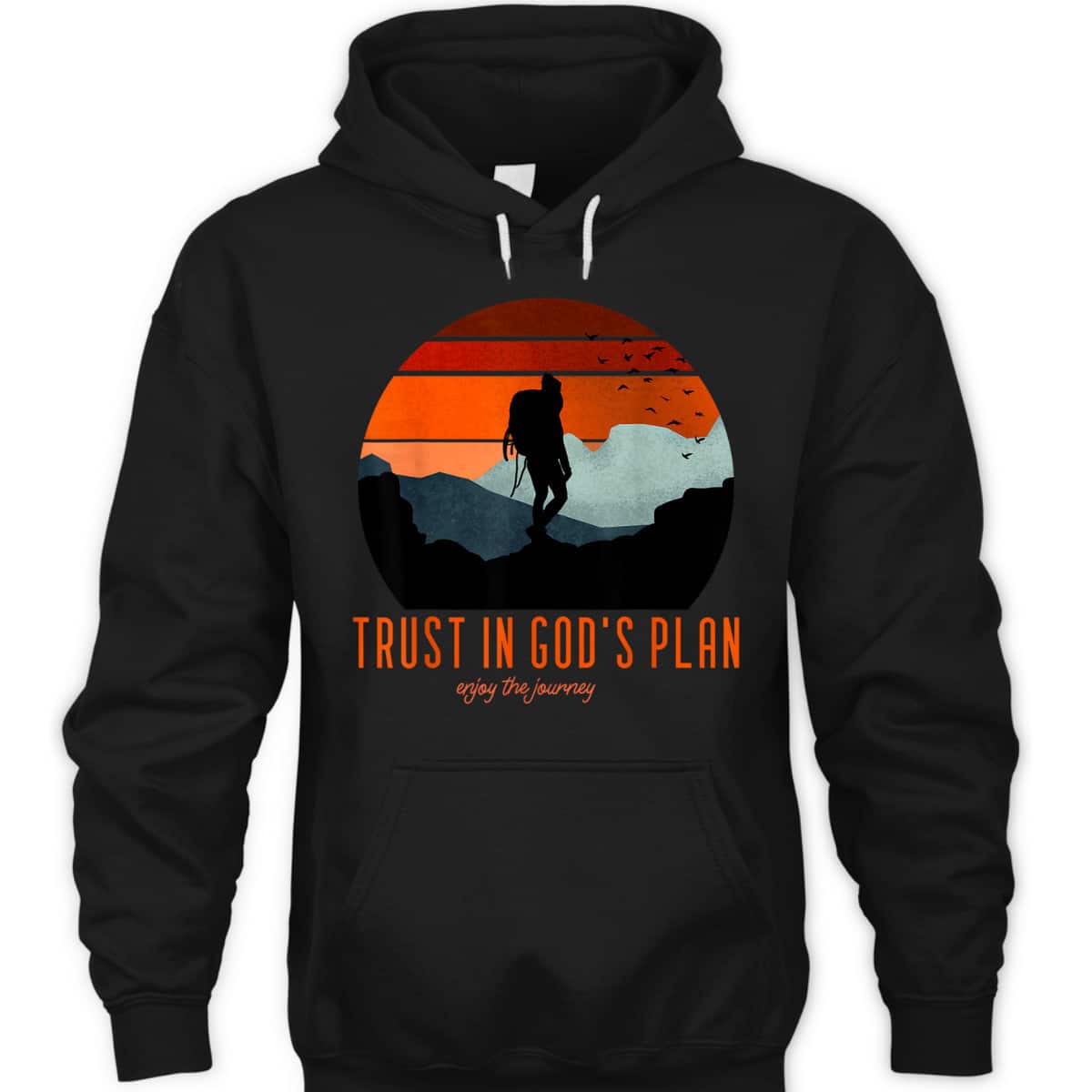 Christian Faith Based Trust In God's Plan Enjoy The Journey T-Shirt Christian Faith Based Trust In God's Plan Enjoy The Journey T-Shirt