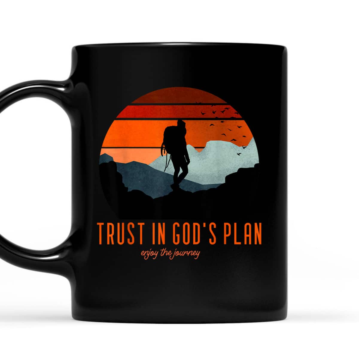 Christian Faith Based Trust In God's Plan Enjoy The Journey T-Shirt Christian Faith Based Trust In God's Plan Enjoy The Journey T-Shirt