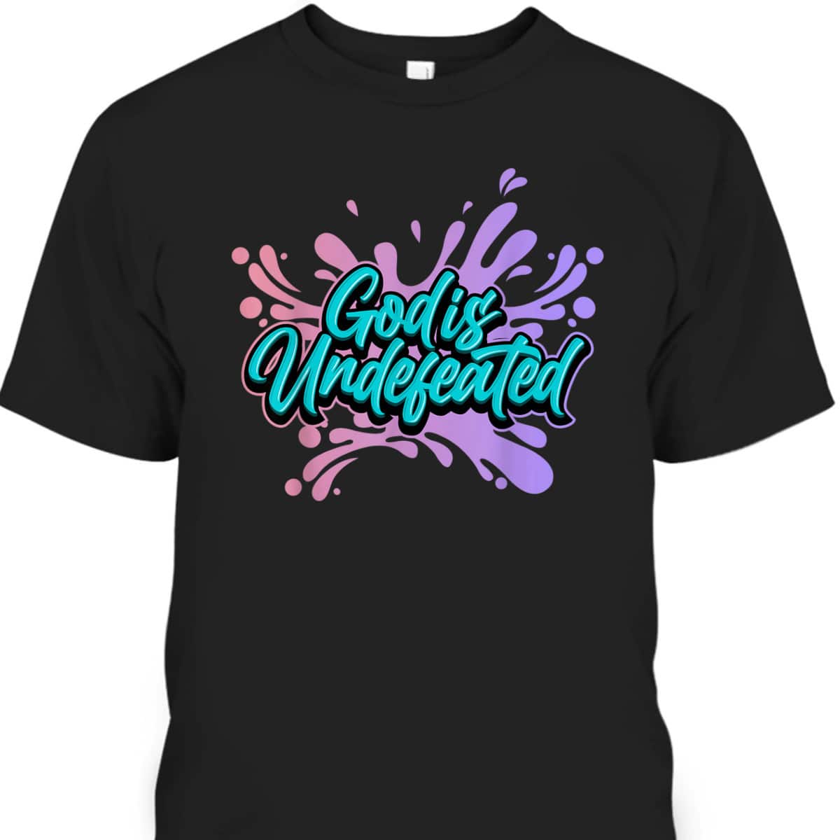 God Is Undefeated Christian Religious T-Shirt God Is Undefeated Christian Religious T-Shirt