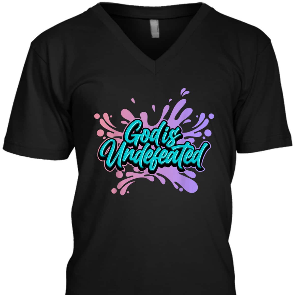God Is Undefeated Christian Religious T-Shirt God Is Undefeated Christian Religious T-Shirt