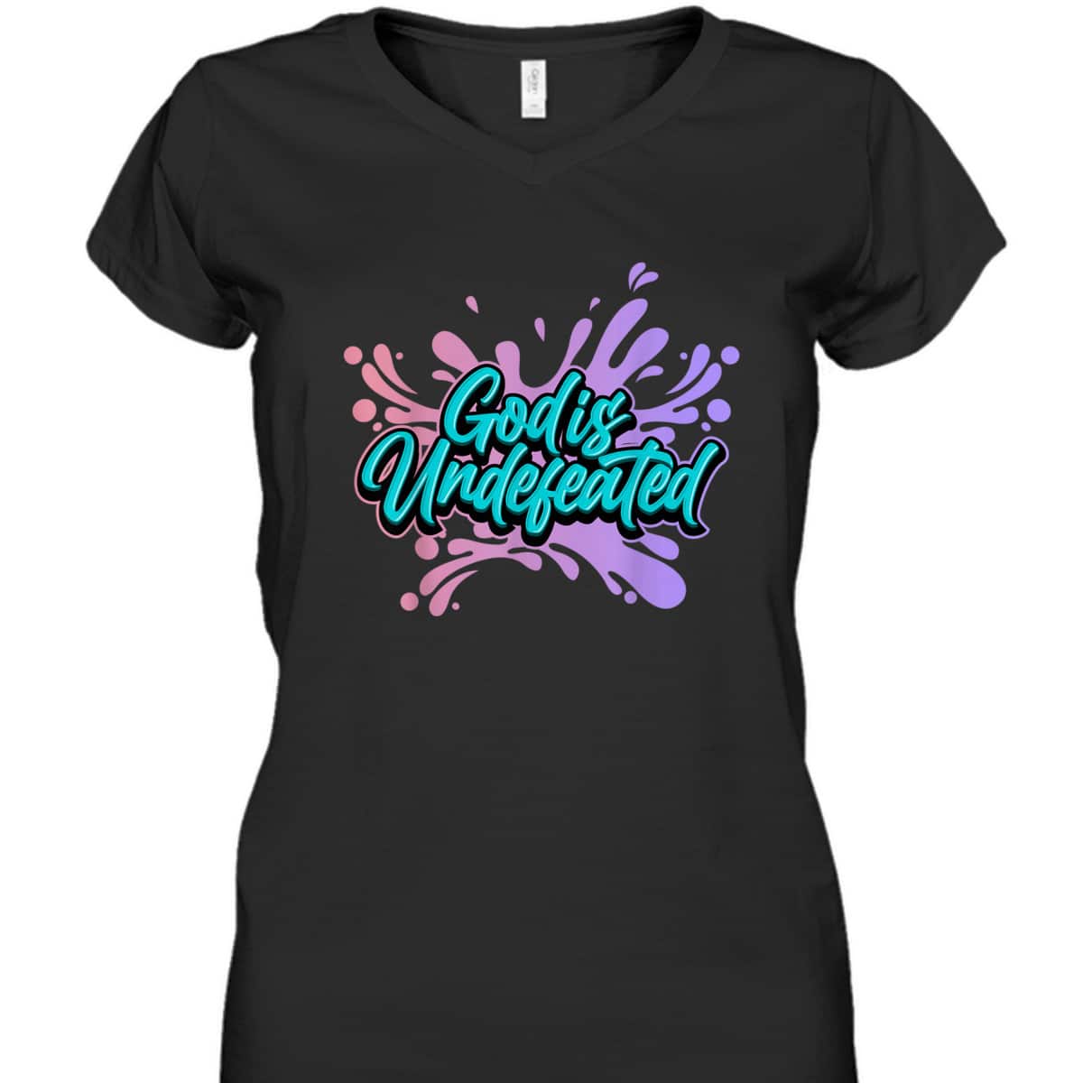 God Is Undefeated Christian Religious T-Shirt God Is Undefeated Christian Religious T-Shirt
