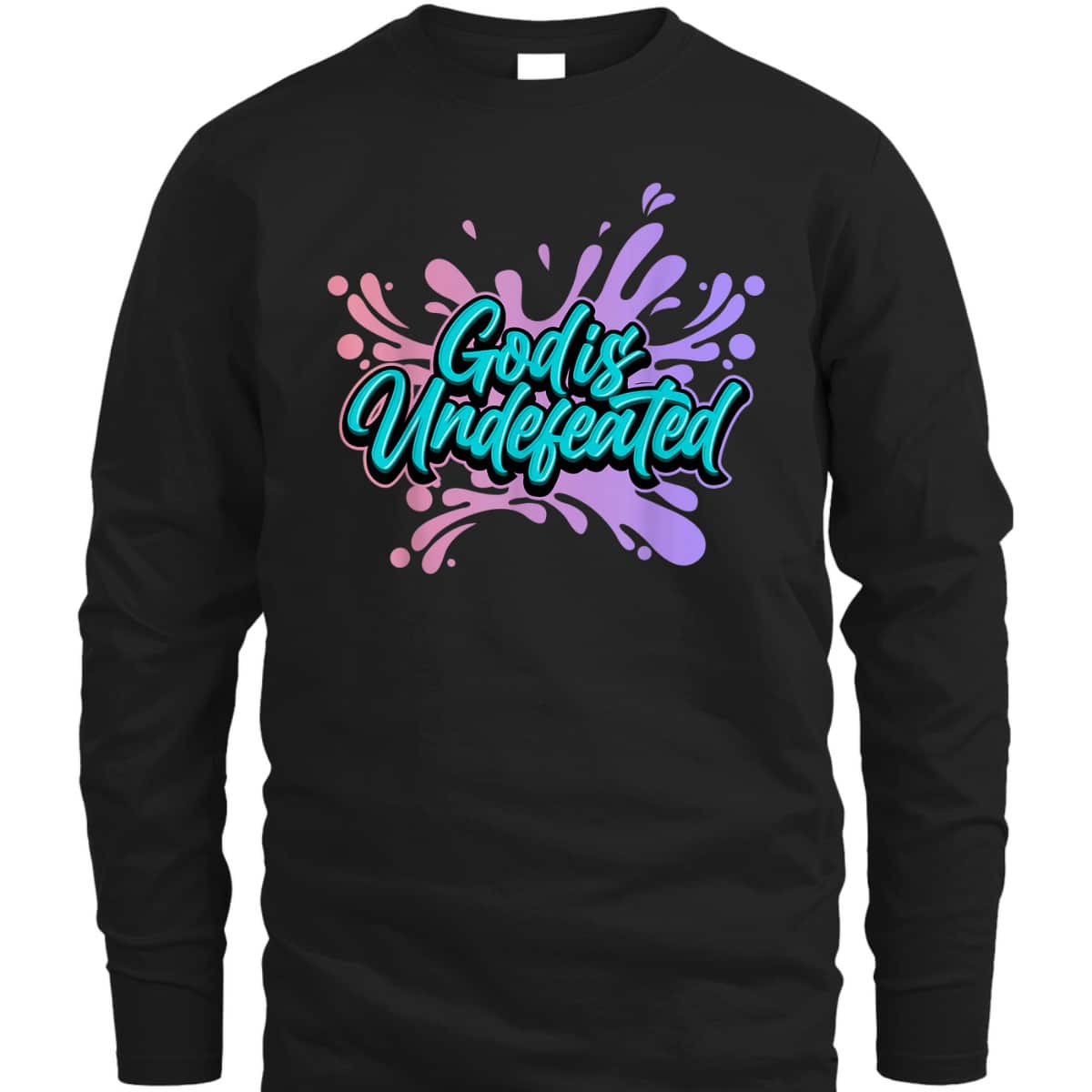 God Is Undefeated Christian Religious T-Shirt God Is Undefeated Christian Religious T-Shirt